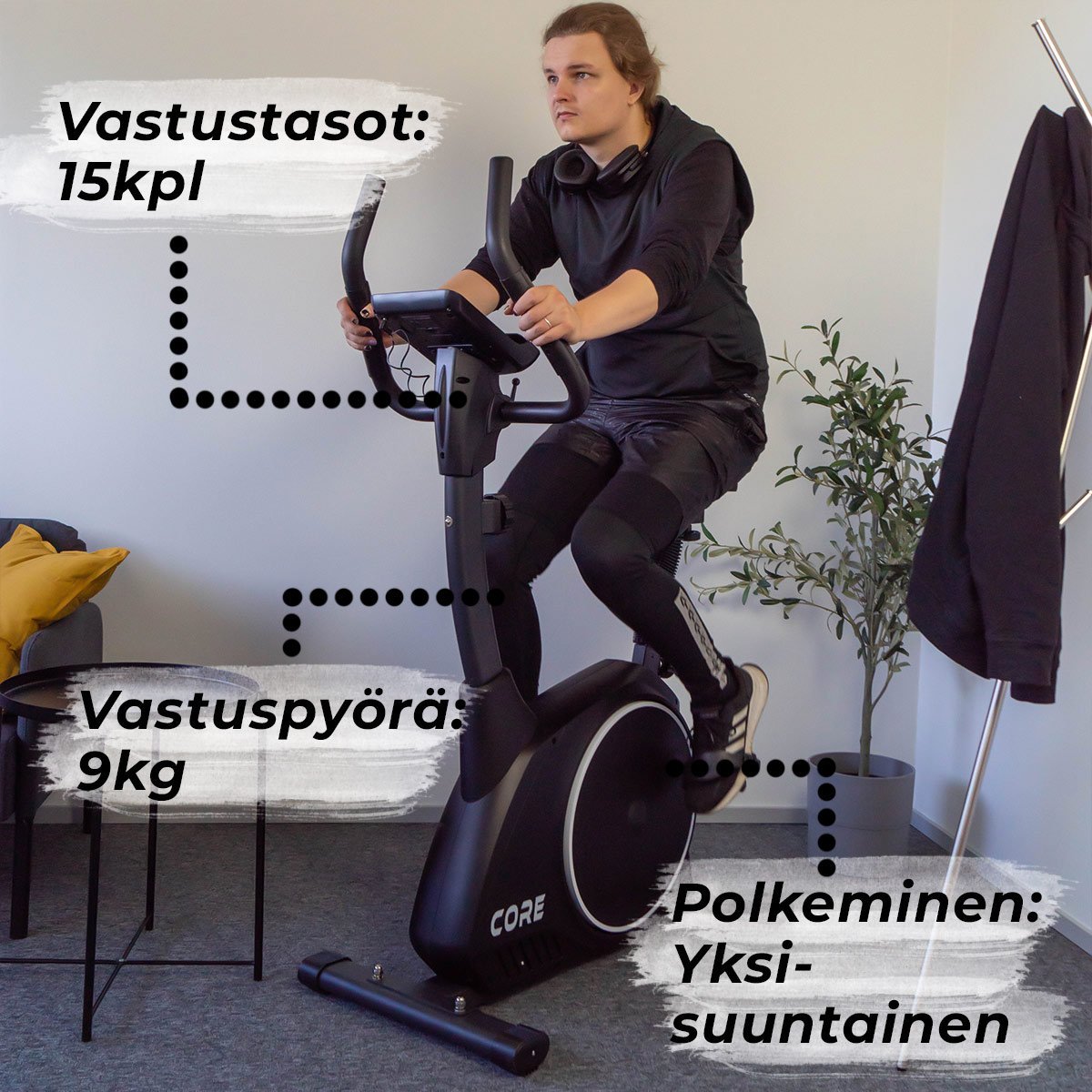 Treningsykkel Core 900