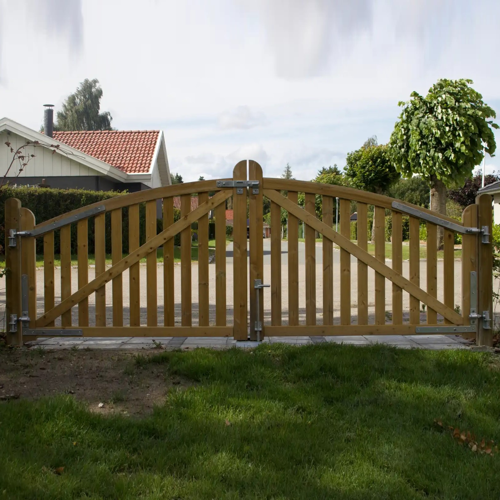 Port PLUS Ligno Dobbel med Beslag 300x88/118 cm