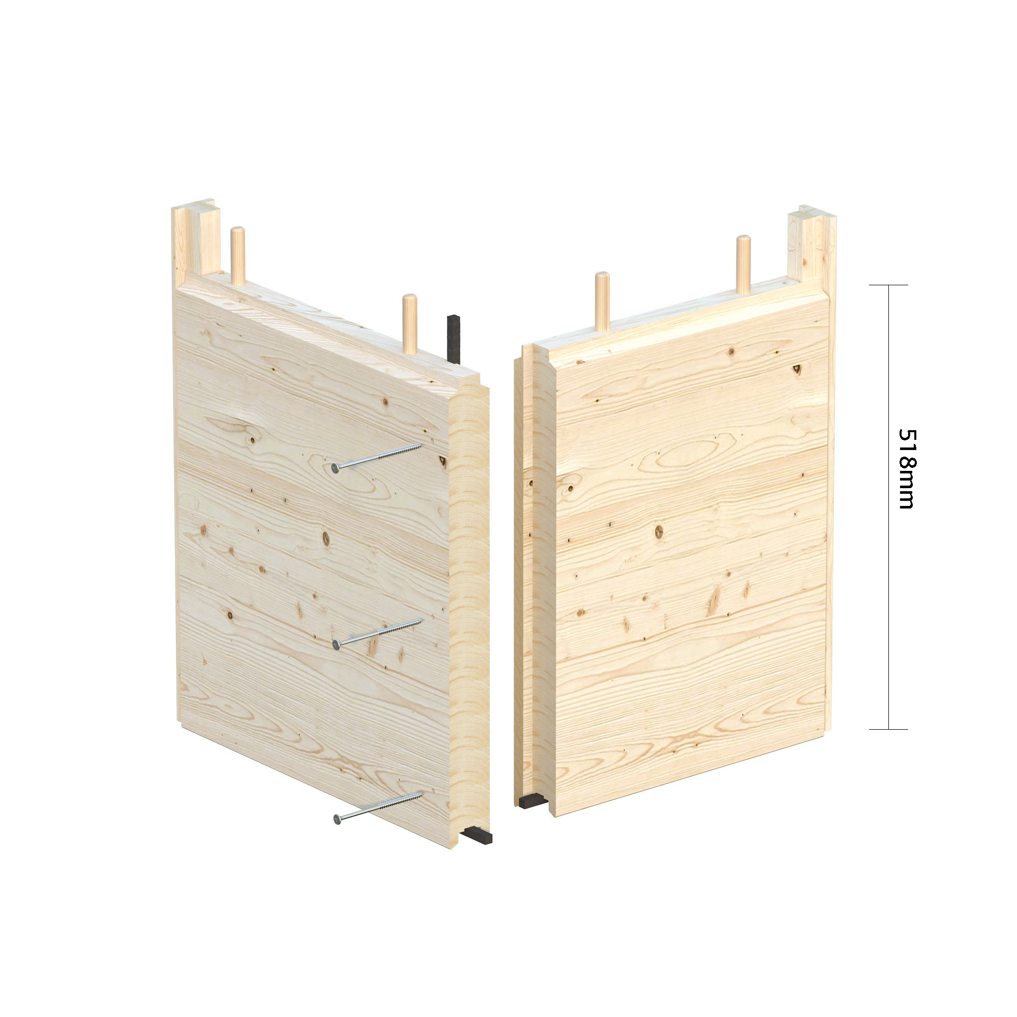 Hagestue Palmako Grace 11,2 m2 Slide Plus