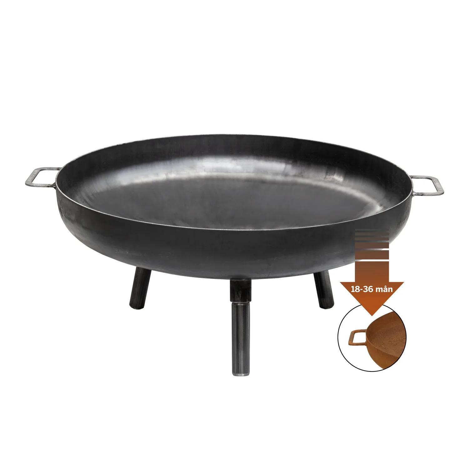 Bålfat Muurikka 60 Corten