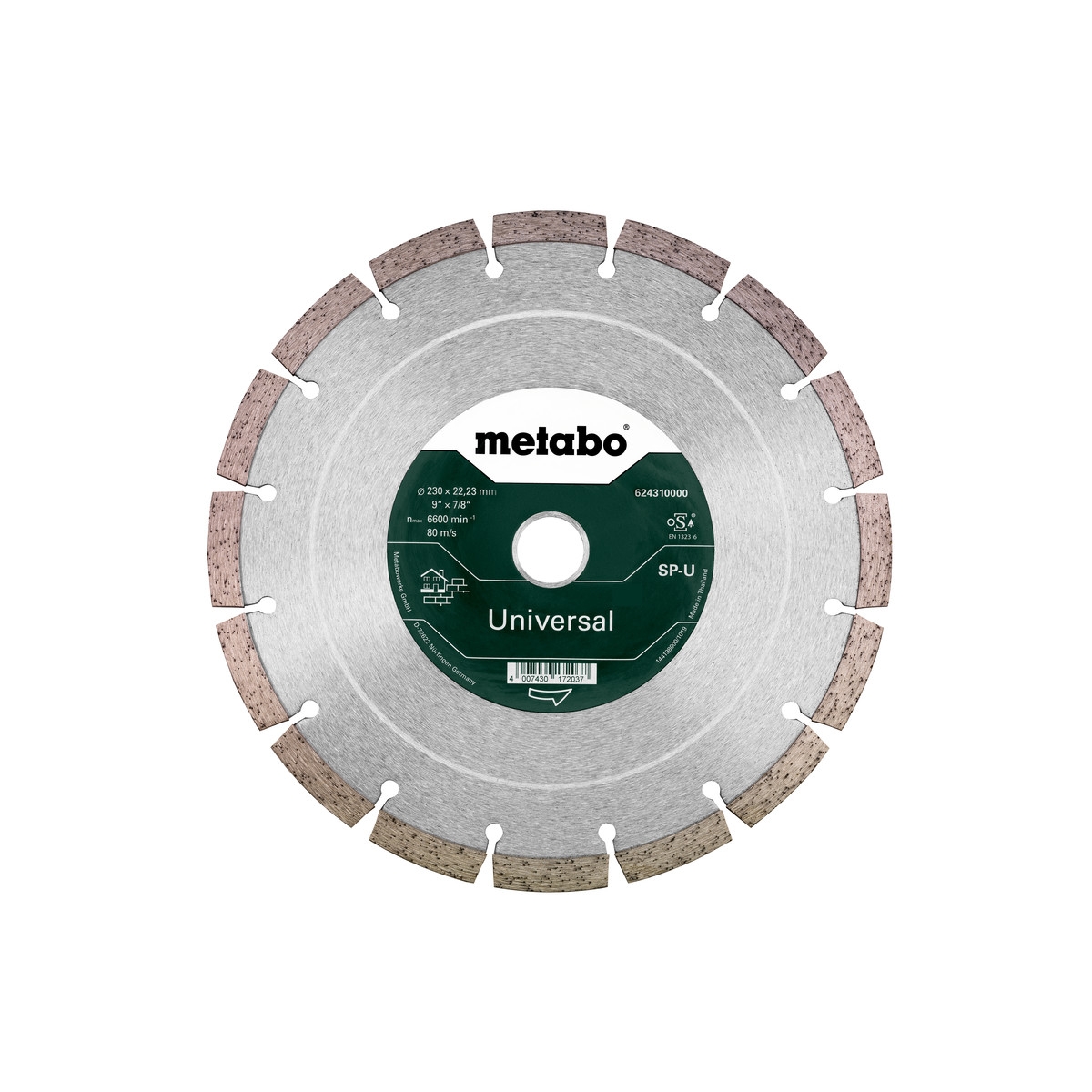 Diamantskive Metabo Universal Ø 230 mm