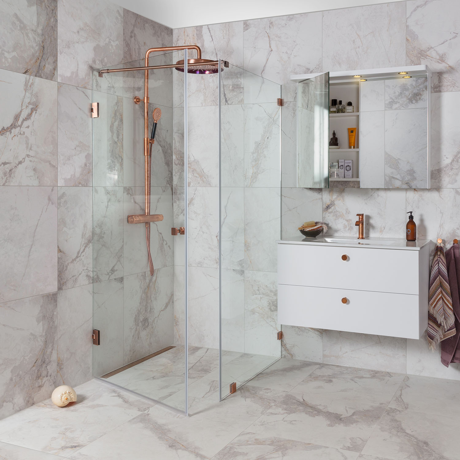 Klinker Astor Ceramiche Golden Age Hvit 60x60 cm