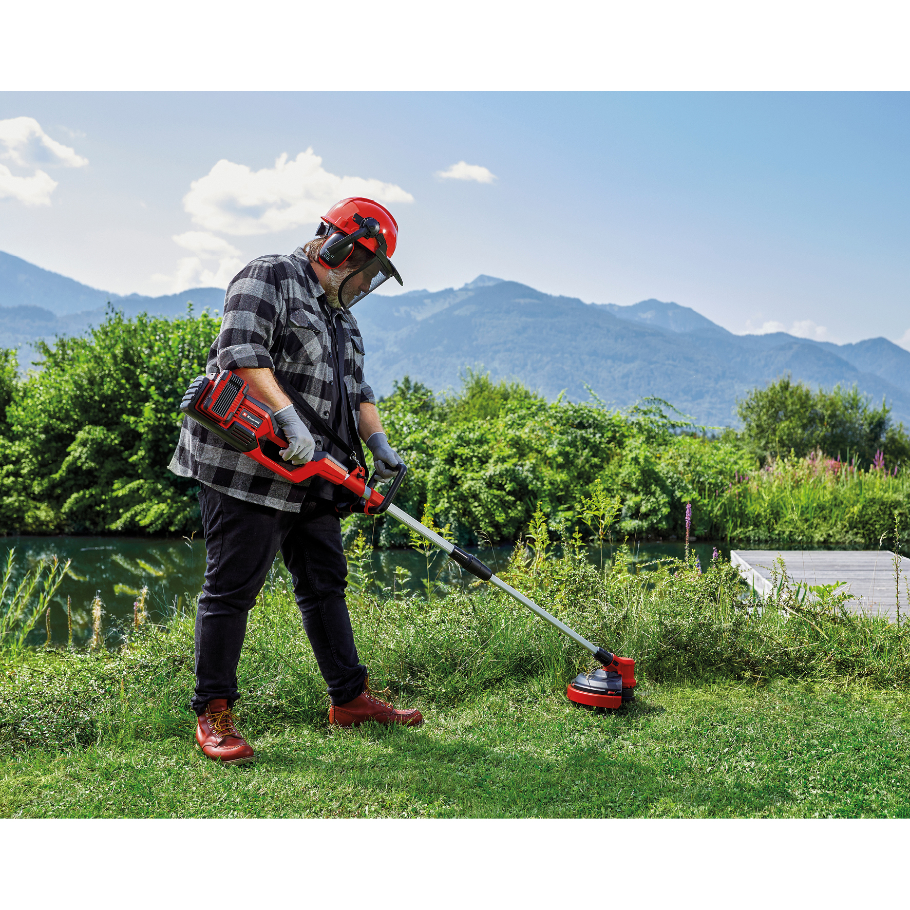 Multifunksjonsredskap Einhell GE-LM 36 4in1