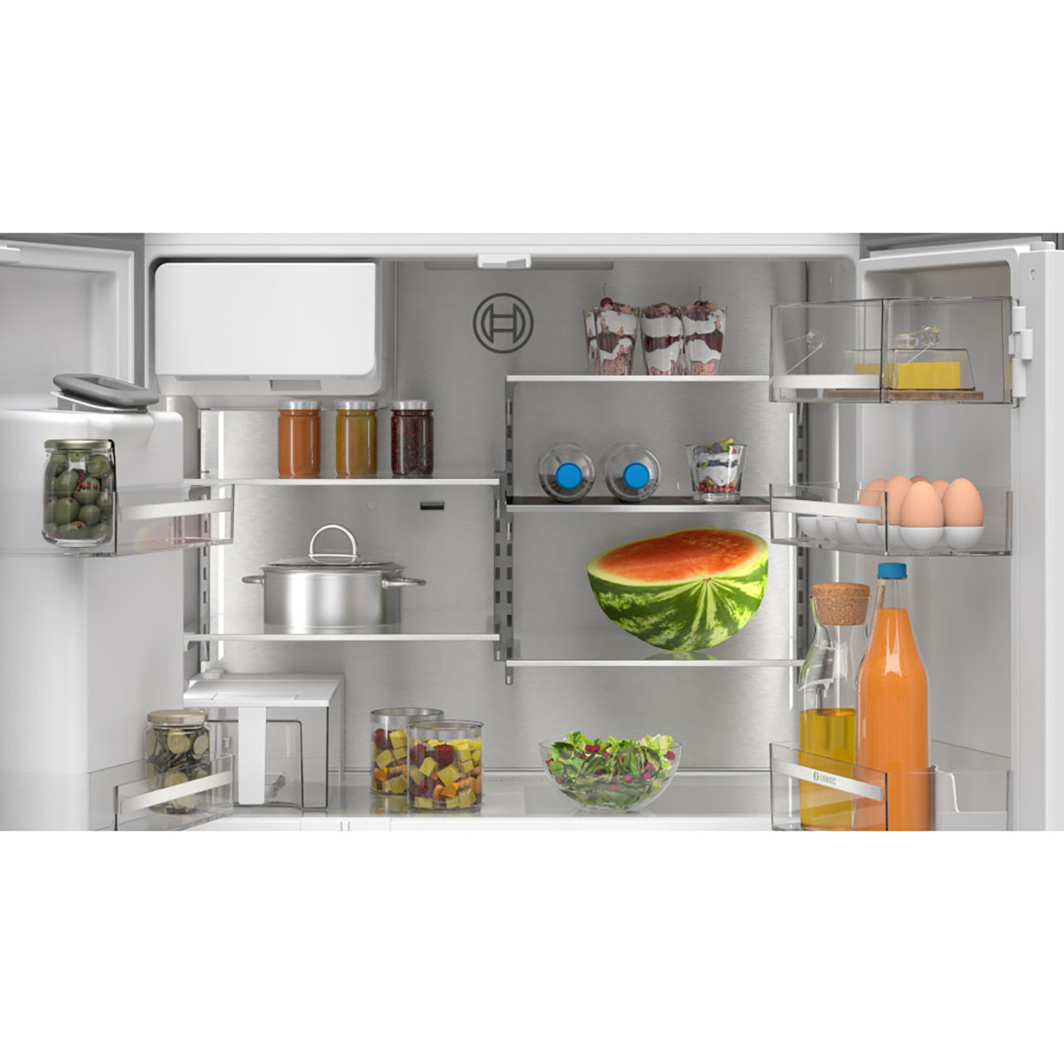 Kjøl/Fryser Bosch Side by Side KFI96APEA Serie 6 French Door med WiFi og Ismaskin