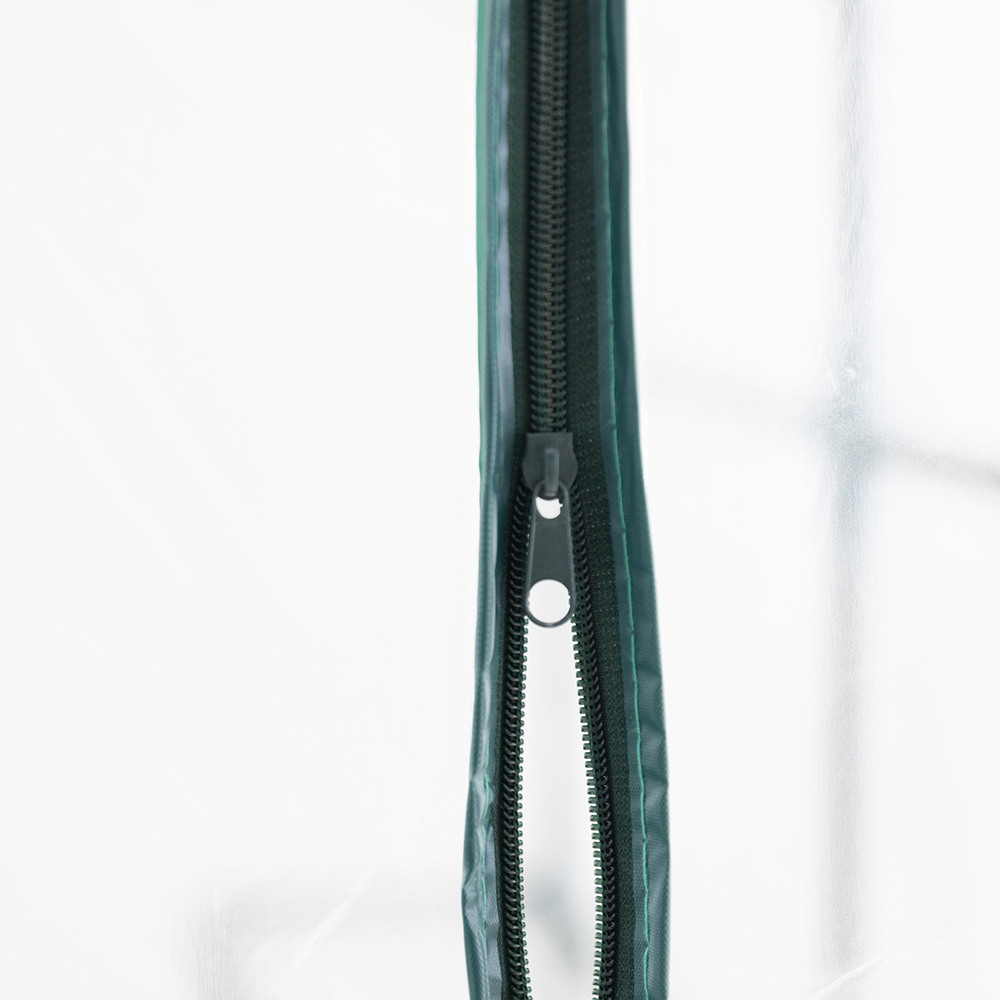 Plastdrivhus Metalcraft 8 hyller Transparent