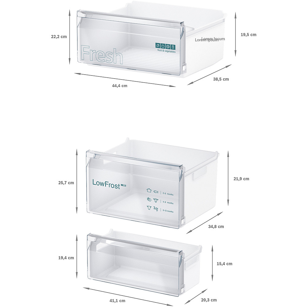 Integrert Kjøleskap/Fryser Siemens iQ100 KI87V5SE0 Med LED-Belysning 177 x 54 Cm