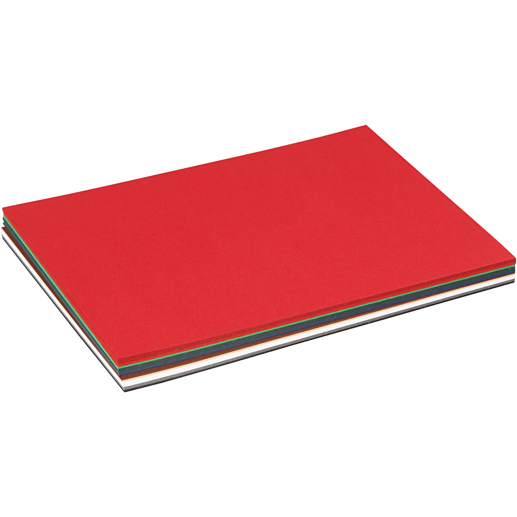 Julekartong Creativ Company Ass Farger A5 148x210 mm 1 Pk