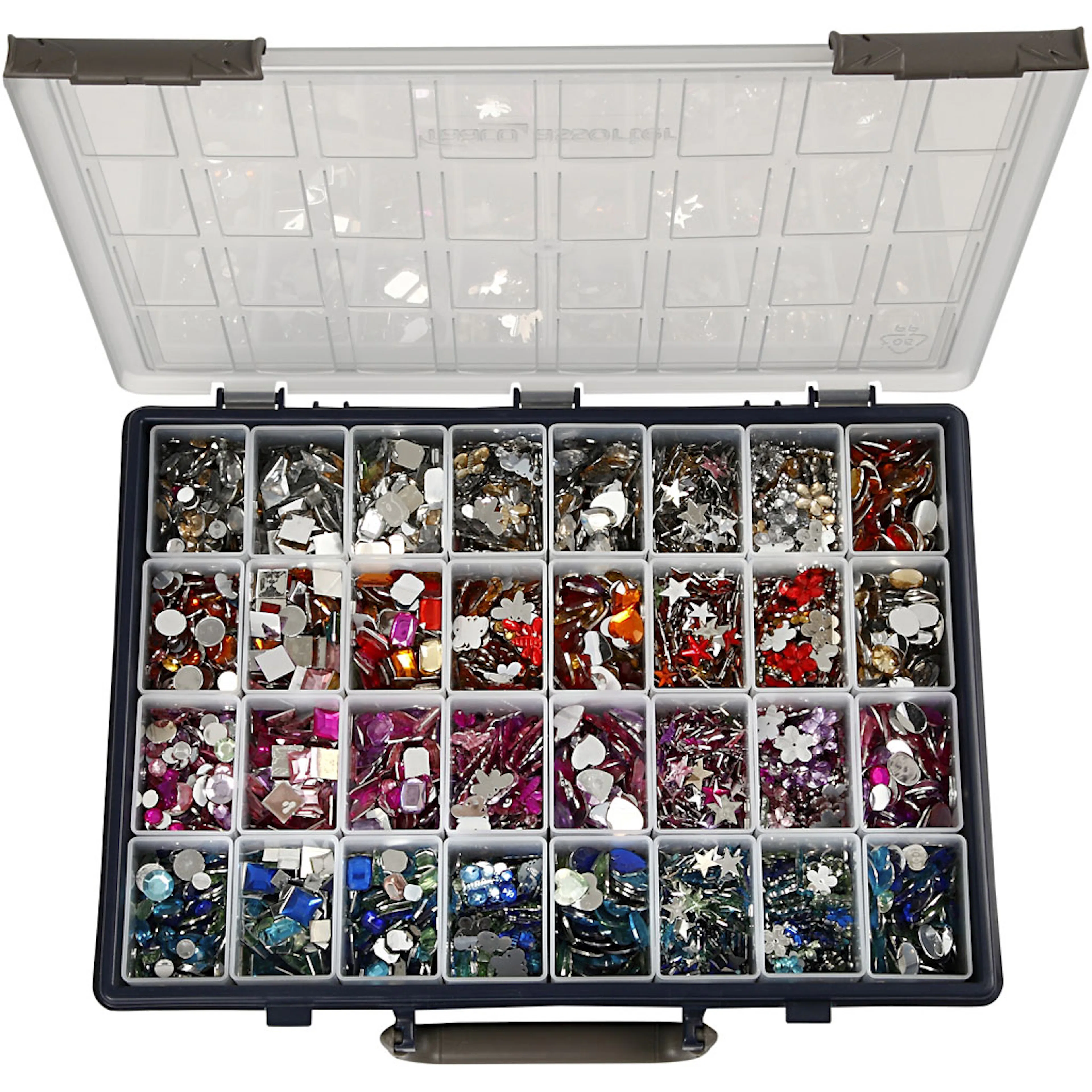 Rhinsten Creativ Company 6-16 mm Ass Farger 32x360 Stk/1 Pk