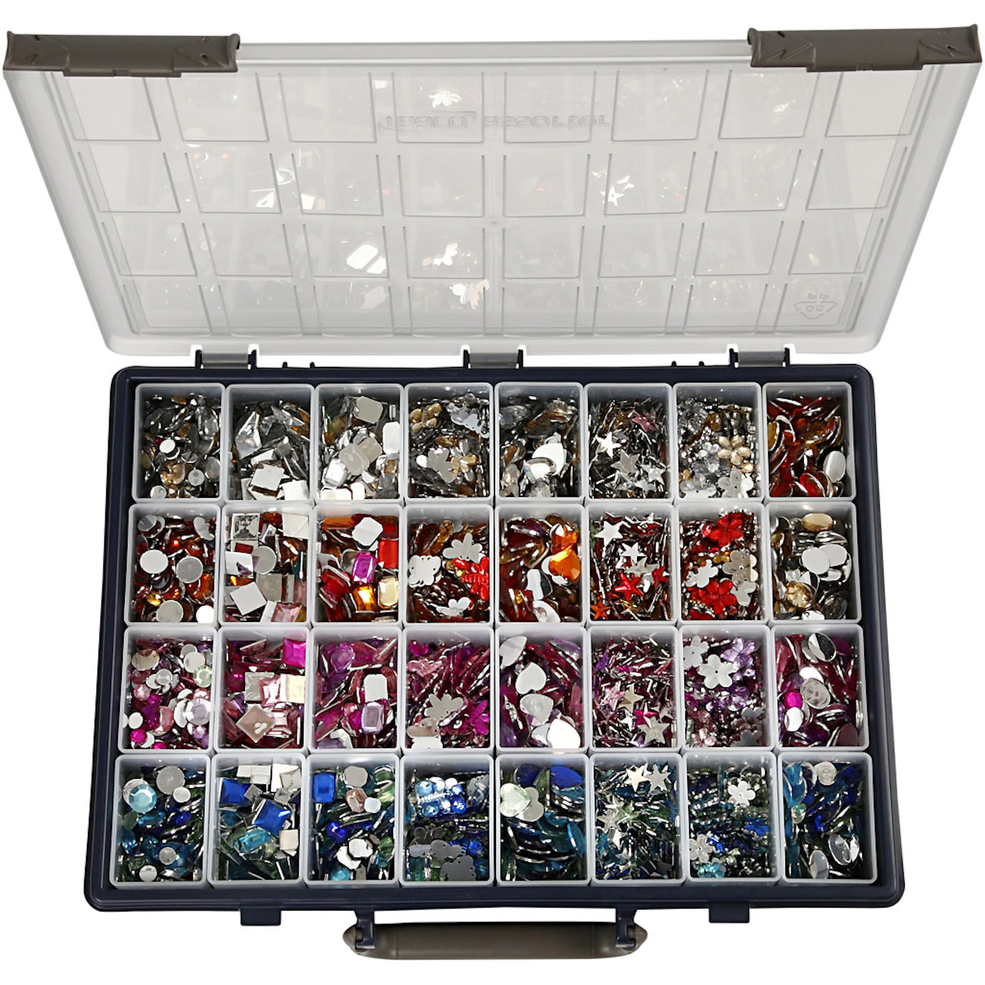 Rhinsten Creativ Company 6-16 mm Ass Farger 32x360 Stk/1 Pk