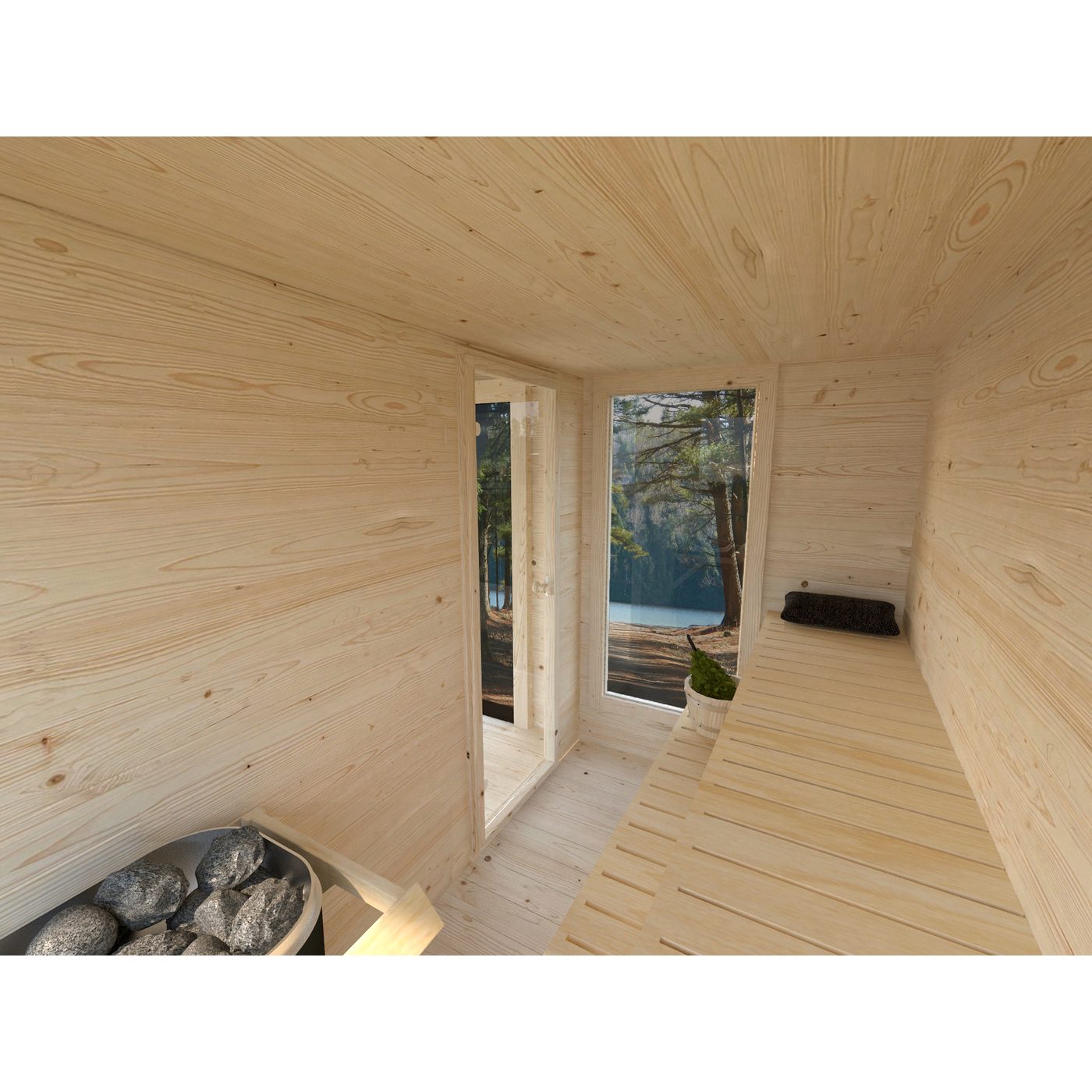 Badstuhus Palmako Sanna 12,8 m2