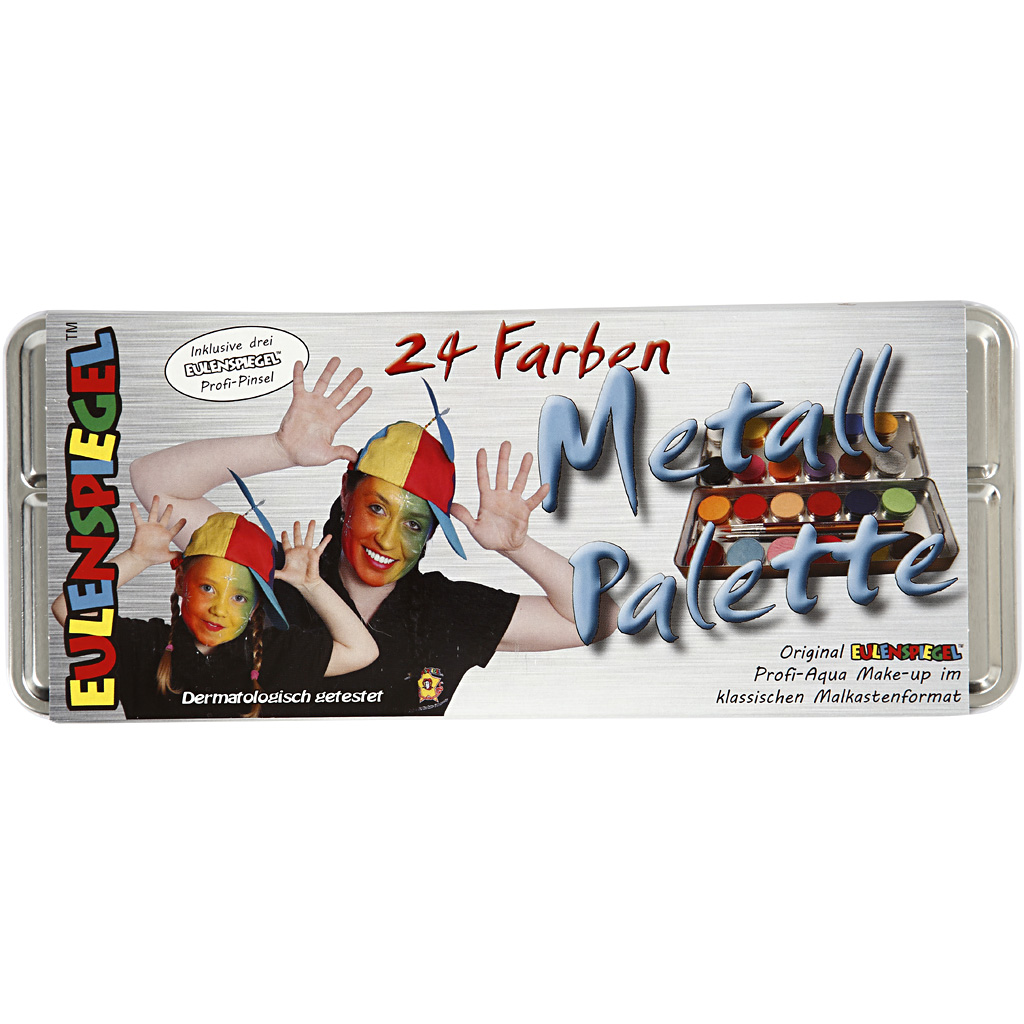Ansiktsmaling Creativ Company Eulenspiegel Ass Farger 24 farger/ 1 stk