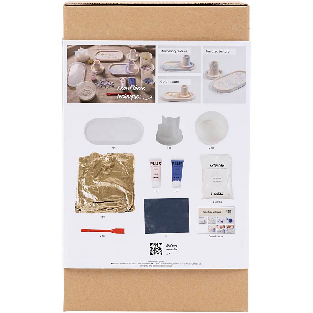 Hobbysett Creativ Company Start DIY Kit Støping Resin