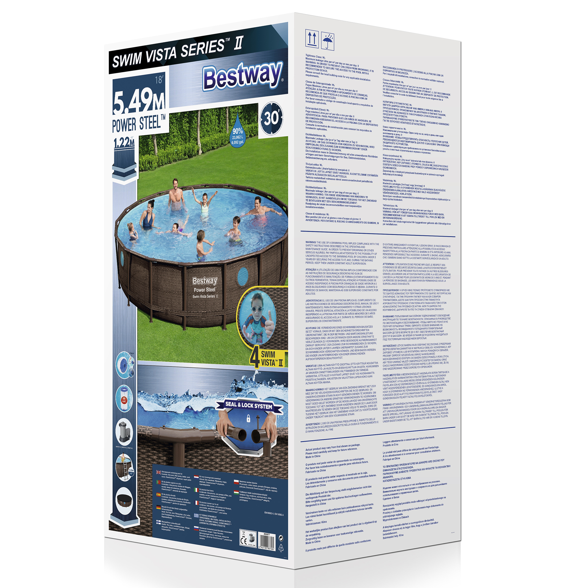 Basseng Bestway Power Steel Swim Vista