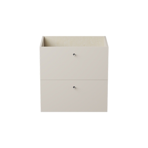 Servantskap FOSSBAD Variant46 B60 for Benkeplate og Toppmontert Servant