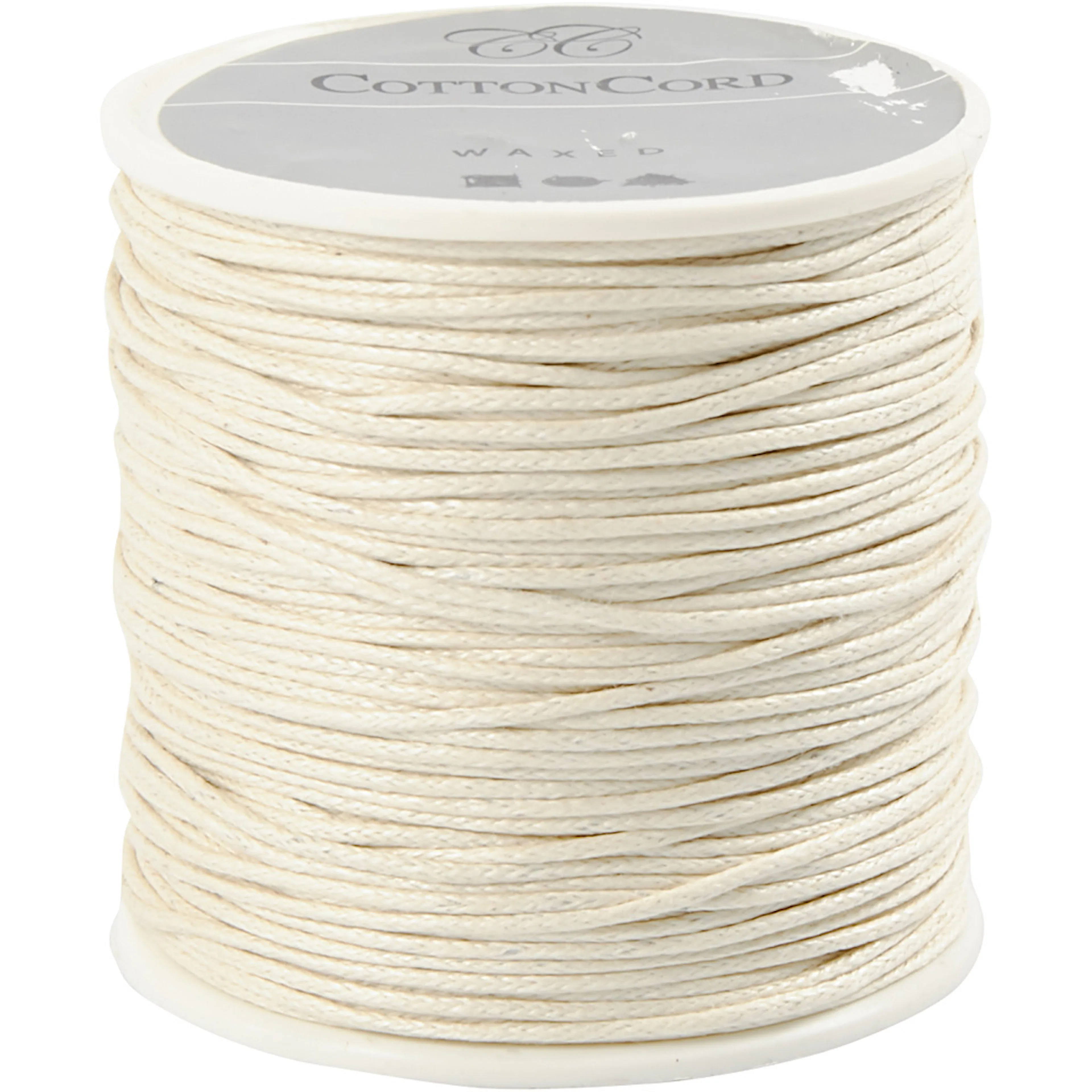 Bomullssnor Creativ Company Tykkelse 1 mm 40 m/1 Rl