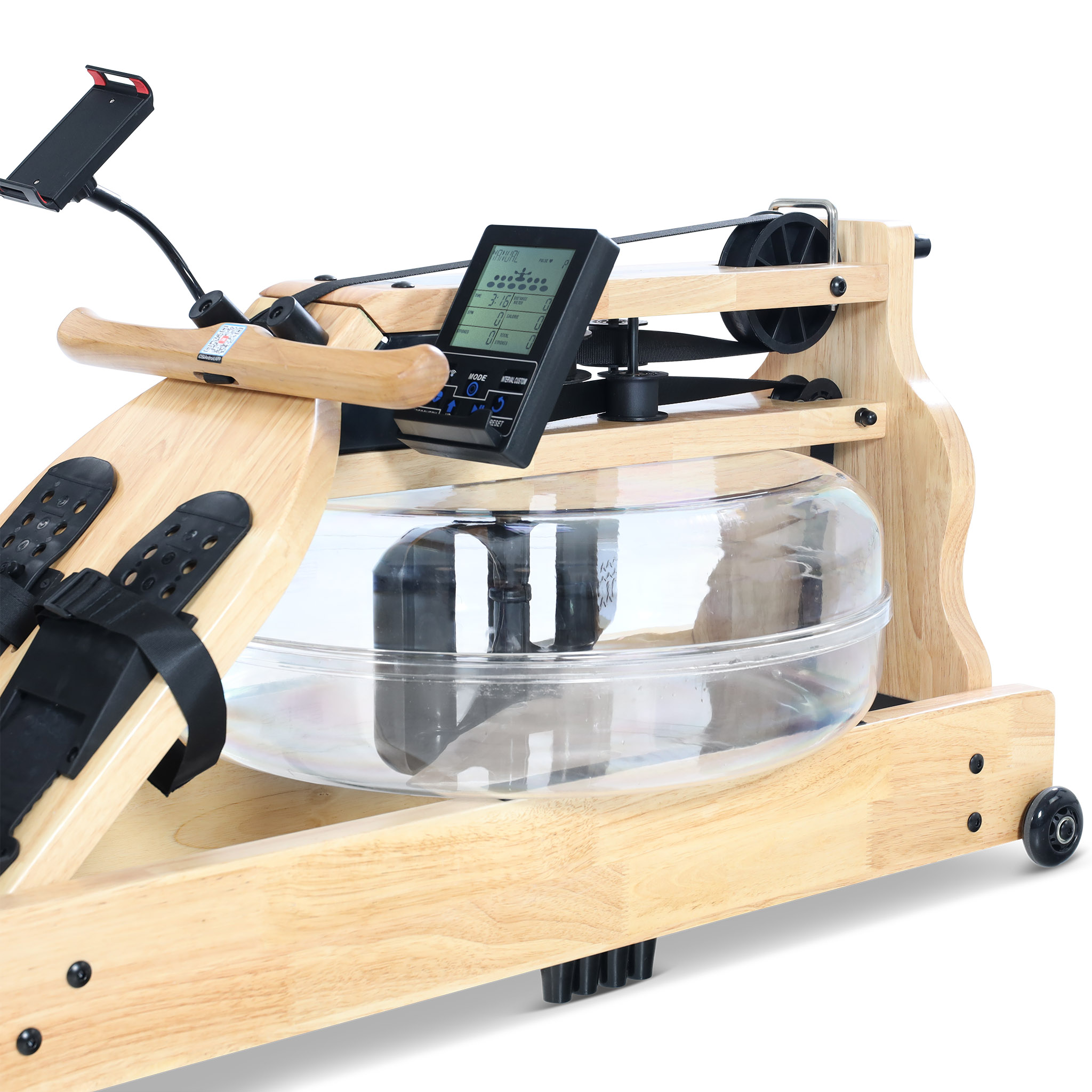 Romaskin Trekkrunner med Vannmotstand | Massiv eik | TR020