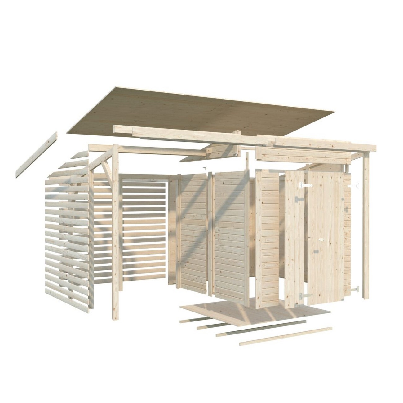 Redskapsbod Palmako Leif 3,0 + 2,9 m2