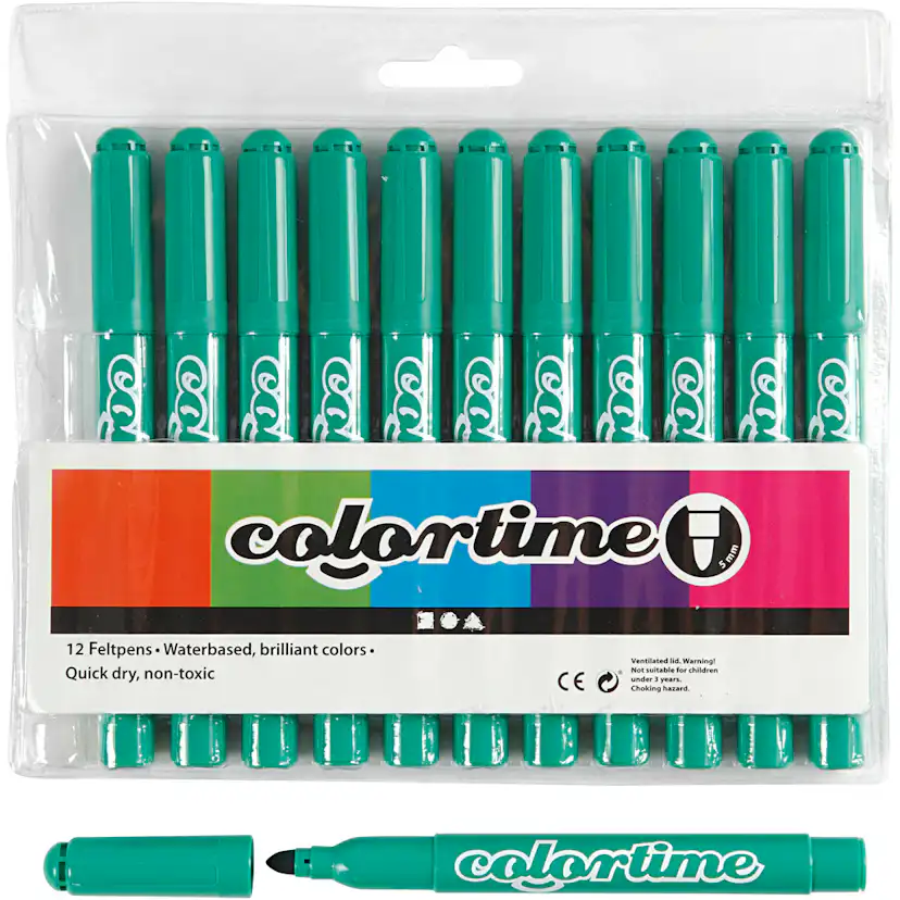 Tusjpenner Creativ Company Colortime Strek 5 mm 1 Pk