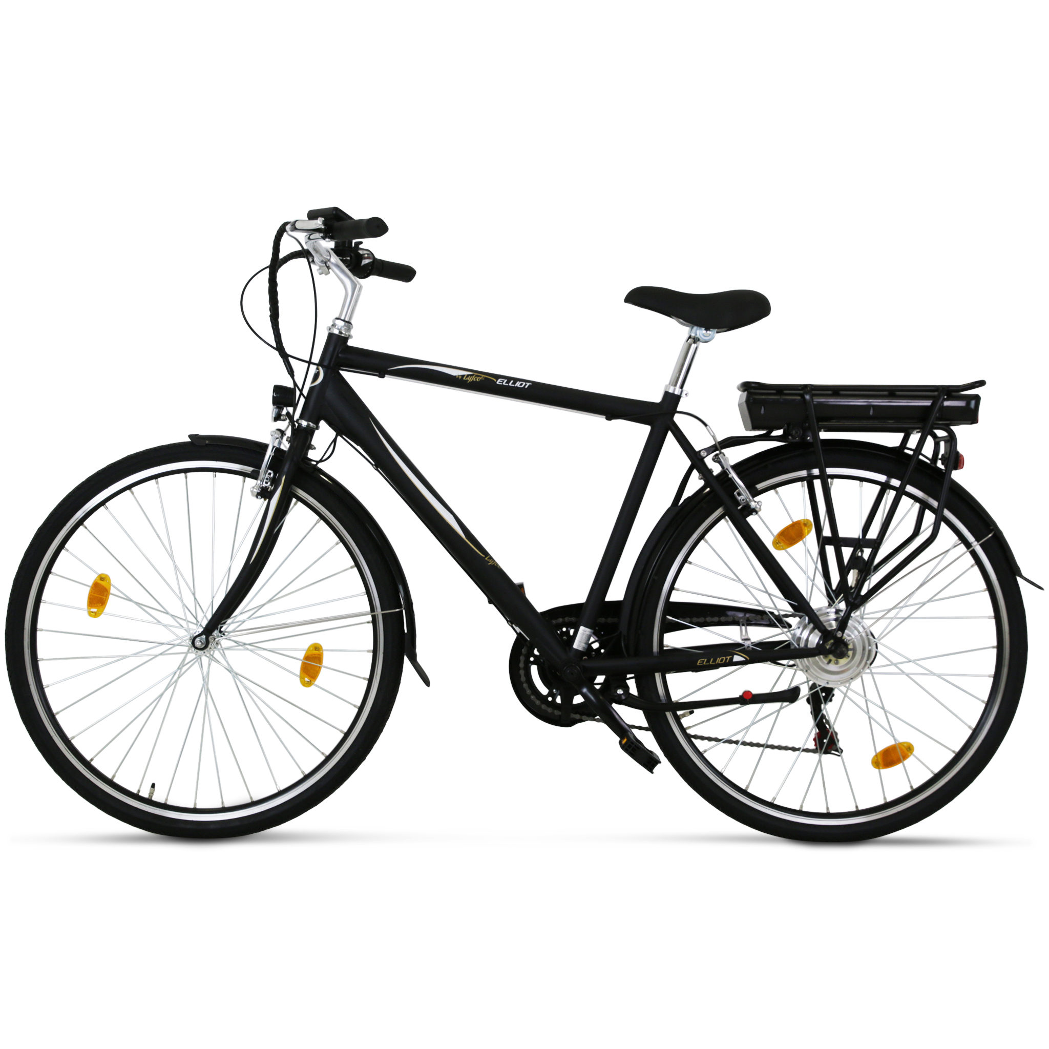 Elsykkel Lyfco Herre 28" - Elliot 10,4 Ah Svart