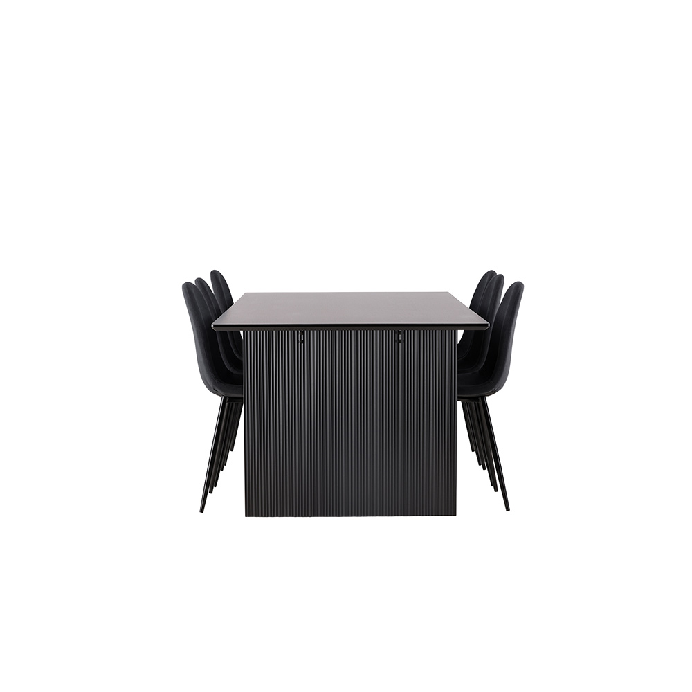 Spisegruppe Venture Home Vail med 6 Polar Stoler