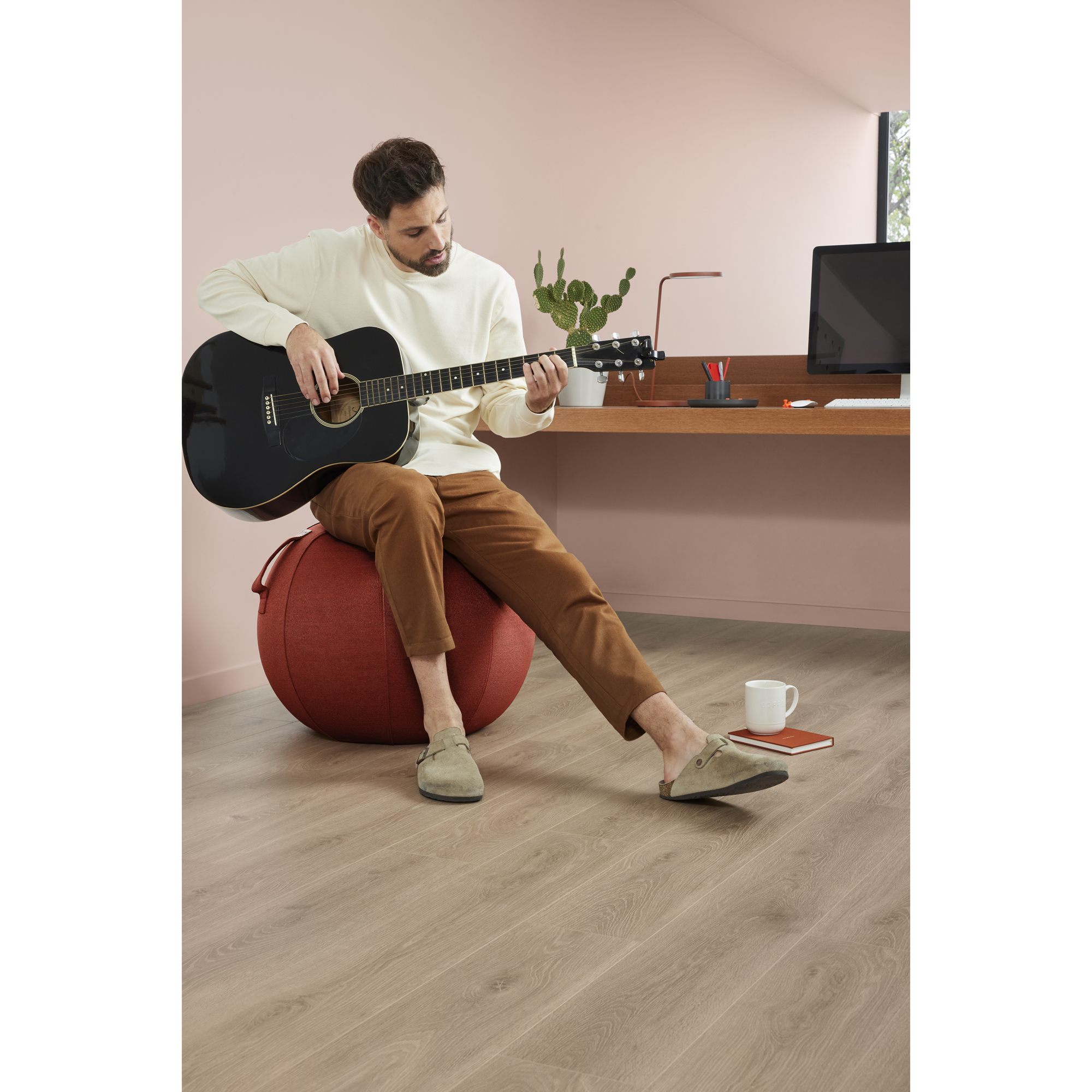 Laminatgulv BerryAlloc Ocean 8 V4 Bloom Light Brown 