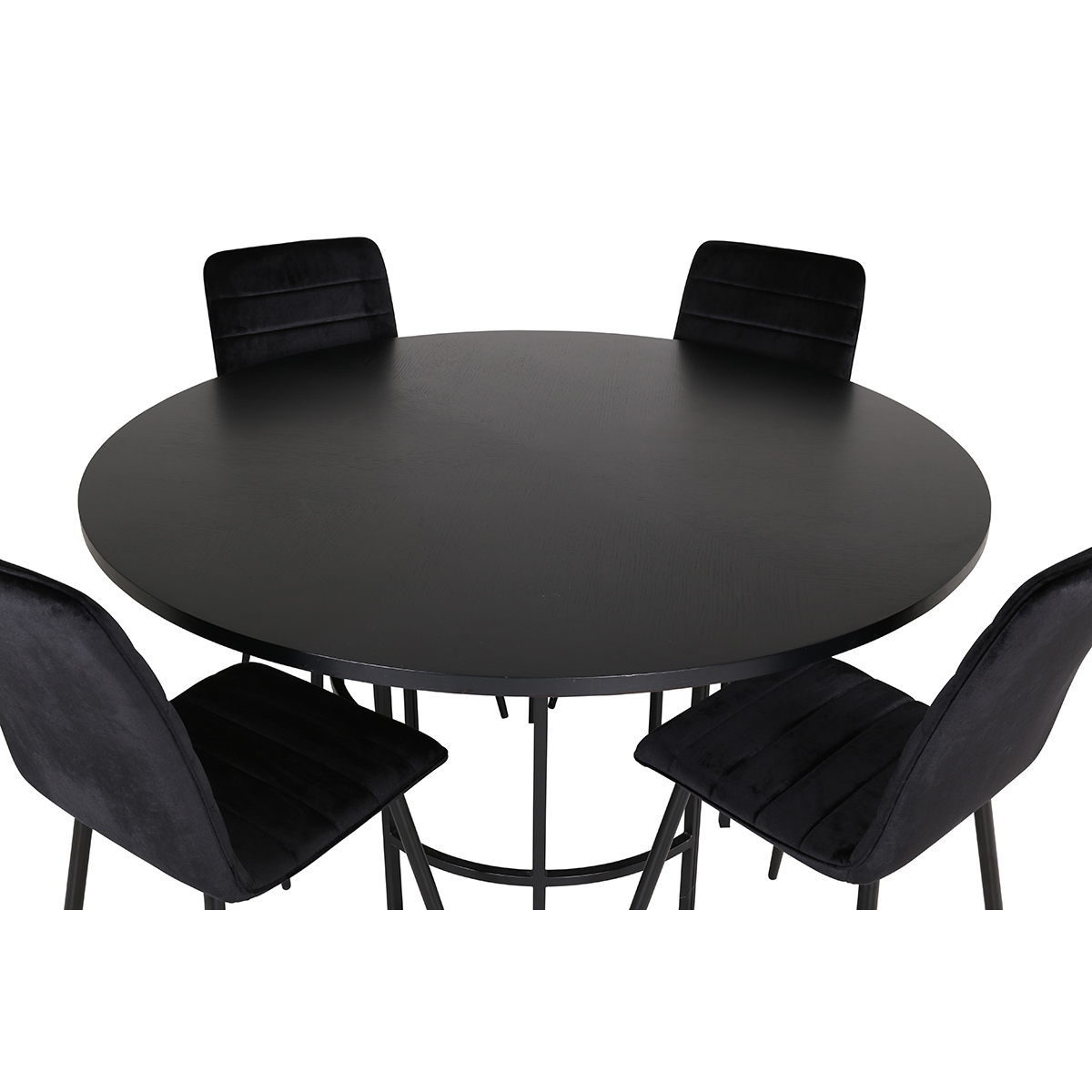 Spisegruppe furniture/fashion Copenhagen Ø140 cm med 4 Windu Stoler
