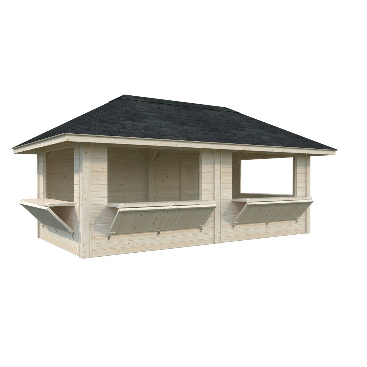 Kiosk Palmako Bianca 16,6 m2 Sett 112
