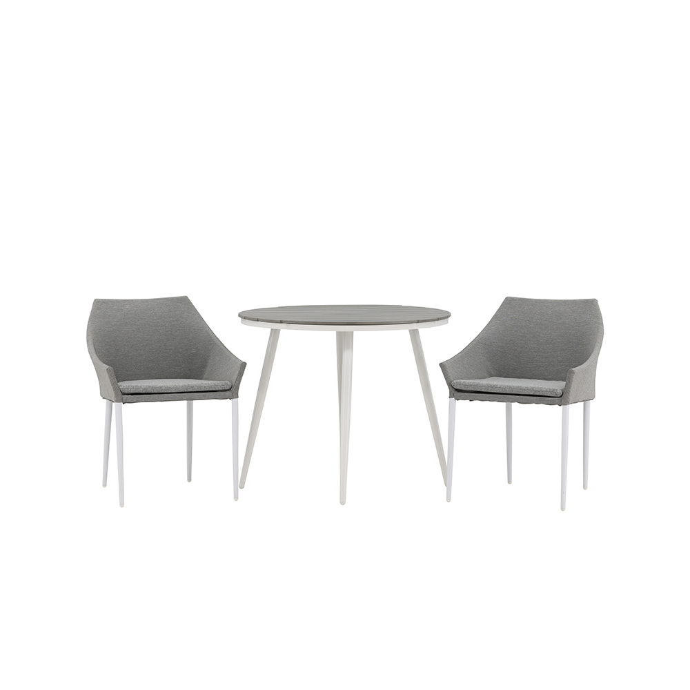 Cafégruppe Venture Home Break Ø90 cm med 2 Spoga Stoler