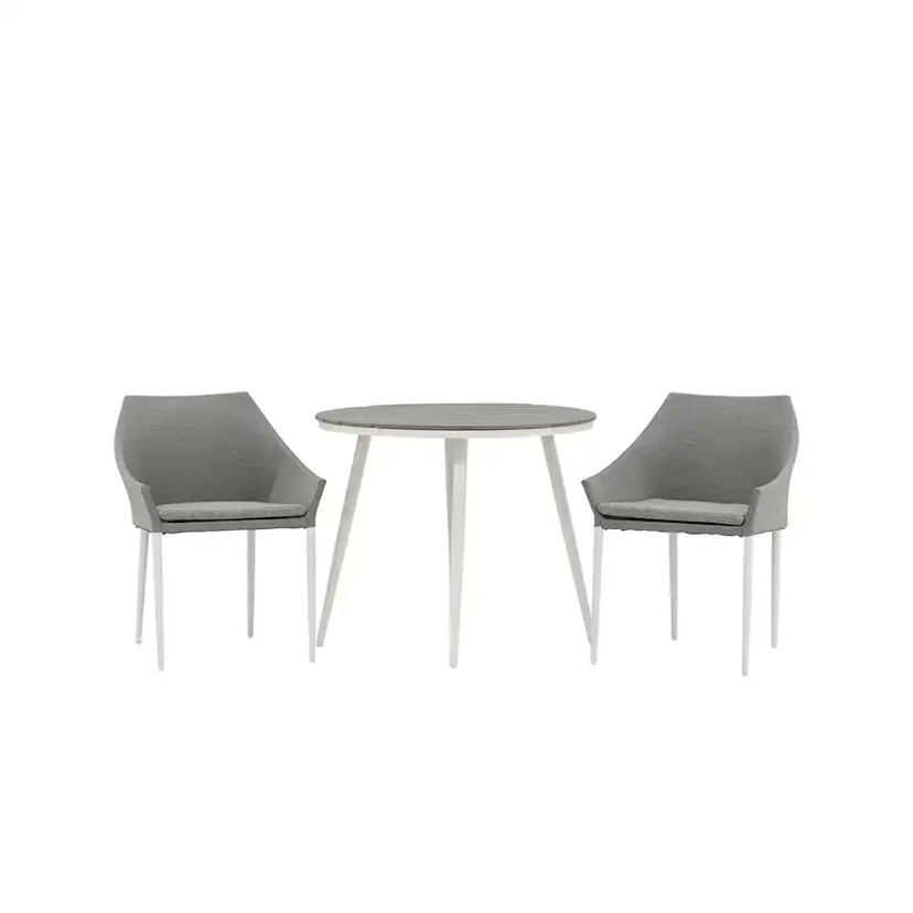 Cafégruppe Venture Home Break Ø90 cm med 2 Spoga Stoler