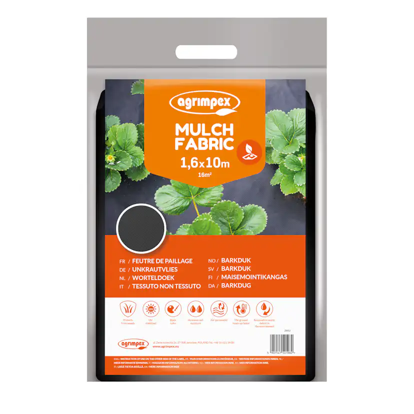 Barduk Jabo Agrimpex 1,6x10 m Sort