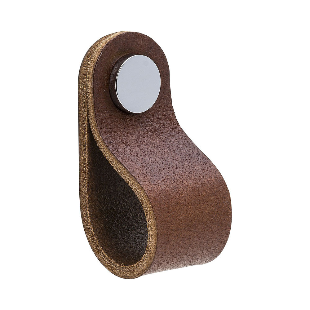 Håndtak Beslag Design Loop Round Brun