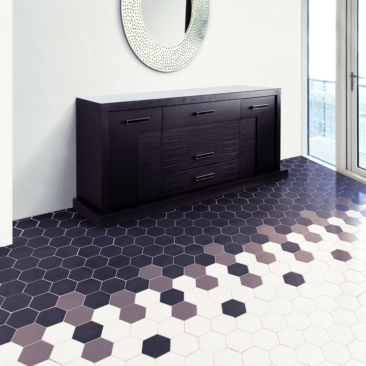 Klinker Arredo Cotswold 2D Hex Snow Hvit 3x11,4 cm