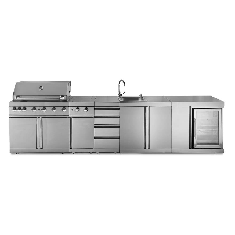 Frittstående Utekjøkken Myoutdoorkitchen Stainless Collection Oregon