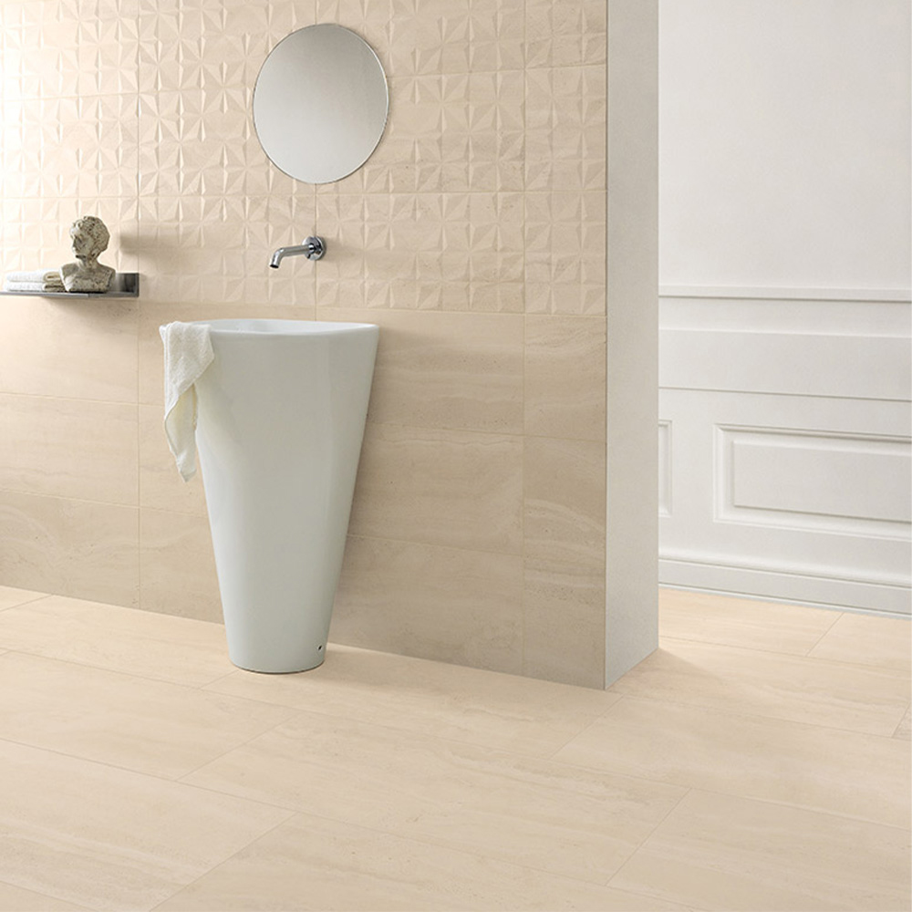 Klinker Coem Ceramiche Reverso Avorio Beige P/R 60x60 cm