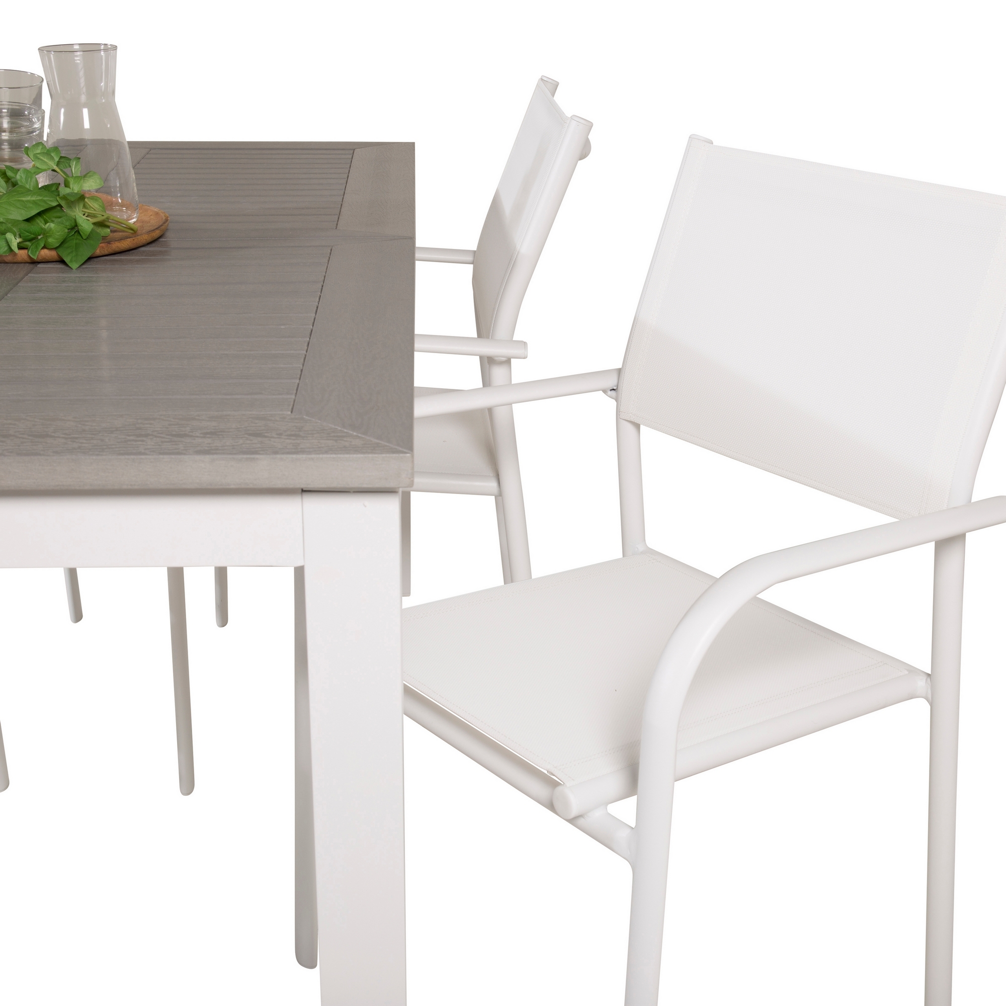 Spisegruppe Venture Home Aleyna 152/210 med 4 Siri Lenestoler