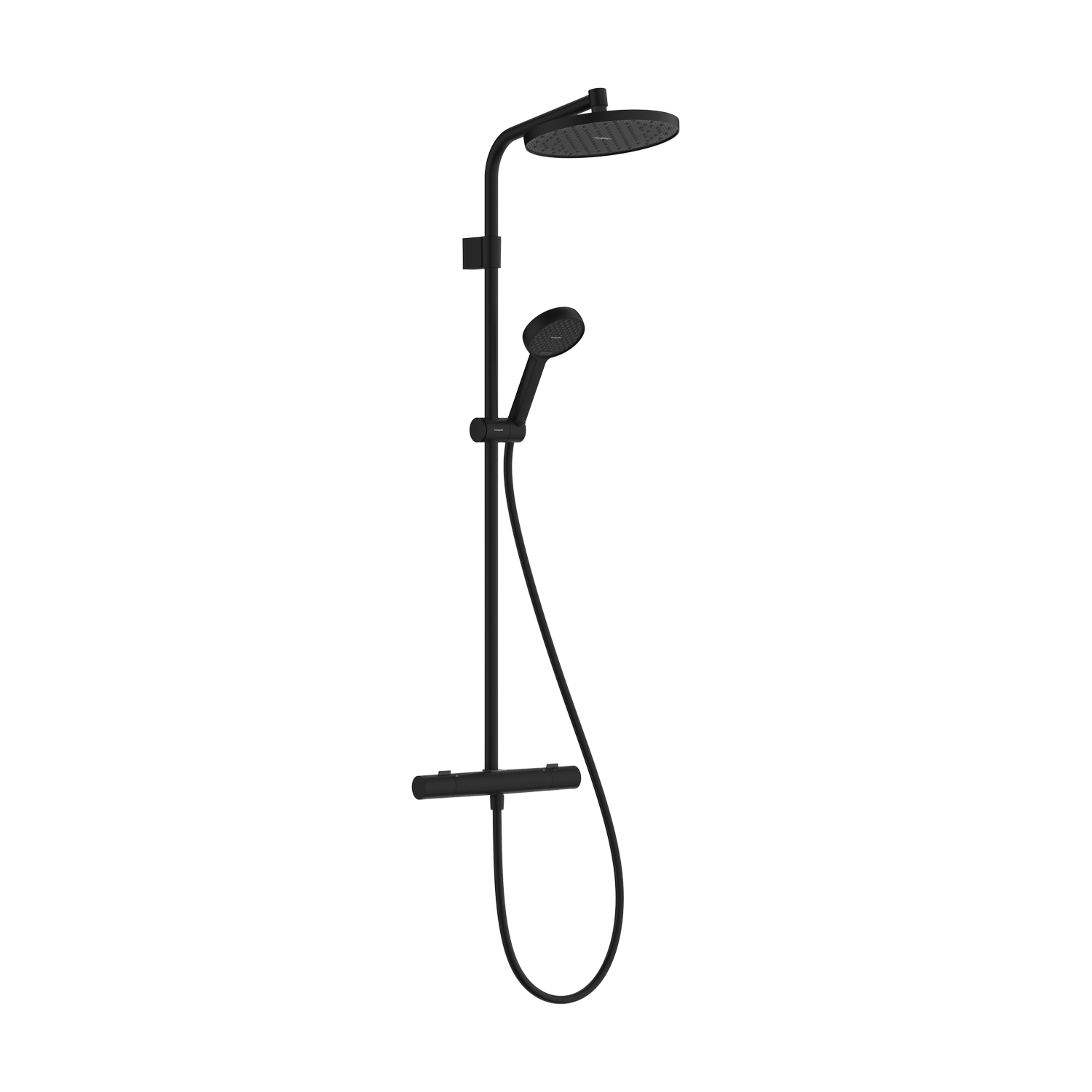 Takduschset Hansgrohe Activera S Showerpipe 240 1jet EcoSmart med Ecostat Fine Varia | badrum - duscharmatur - takdusch | KakelKungen