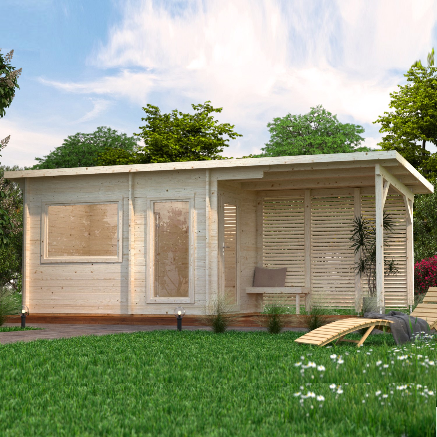 Badstuhus Palmako Sanna 6,8 + 5,9 m2