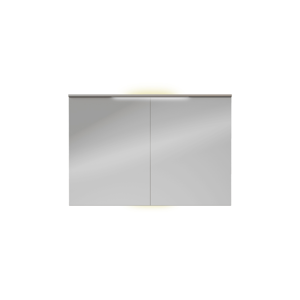 Speilskap FOSSBAD B120 D12 med Lystopp 60 + 60