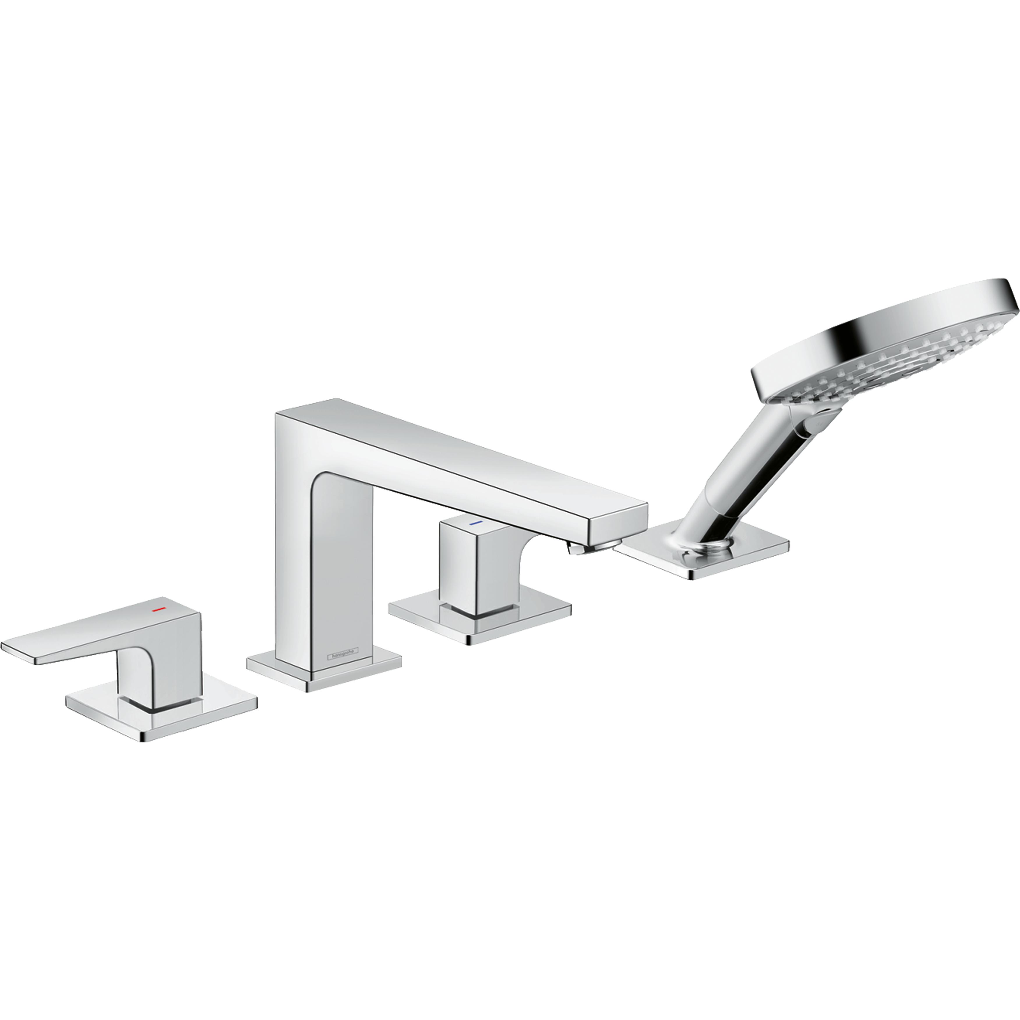Badekarblander Hansgrohe Metropol 4-hulls