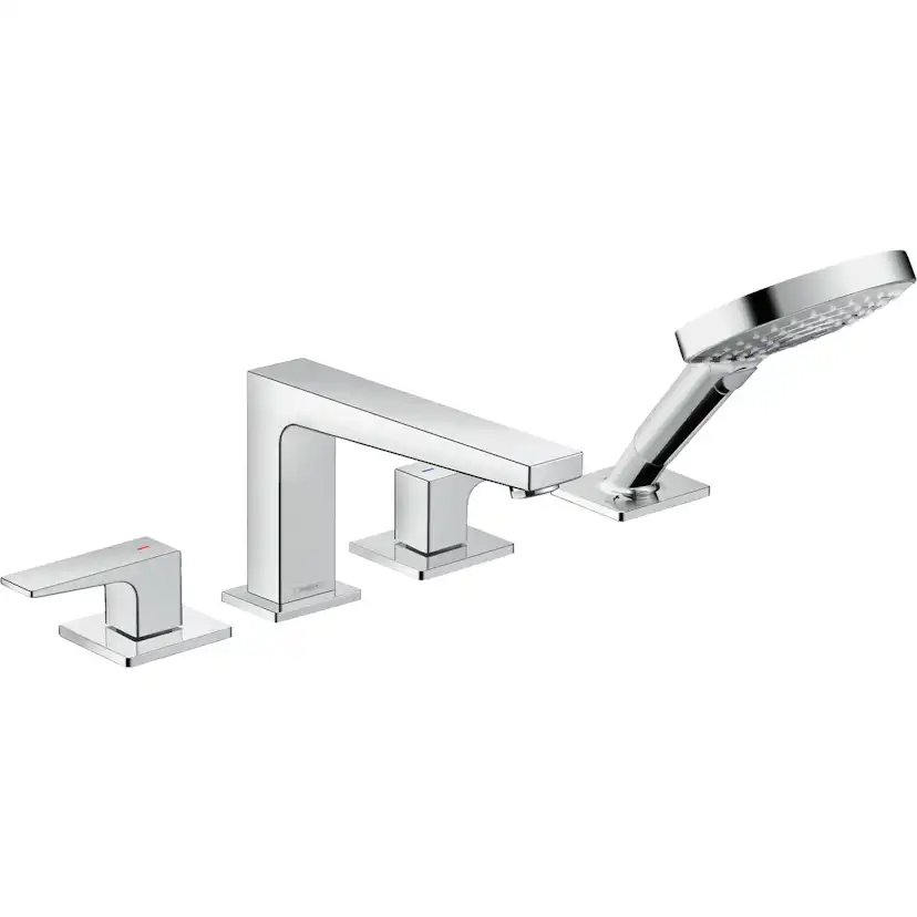 Badekarblander Hansgrohe Metropol 4-hulls