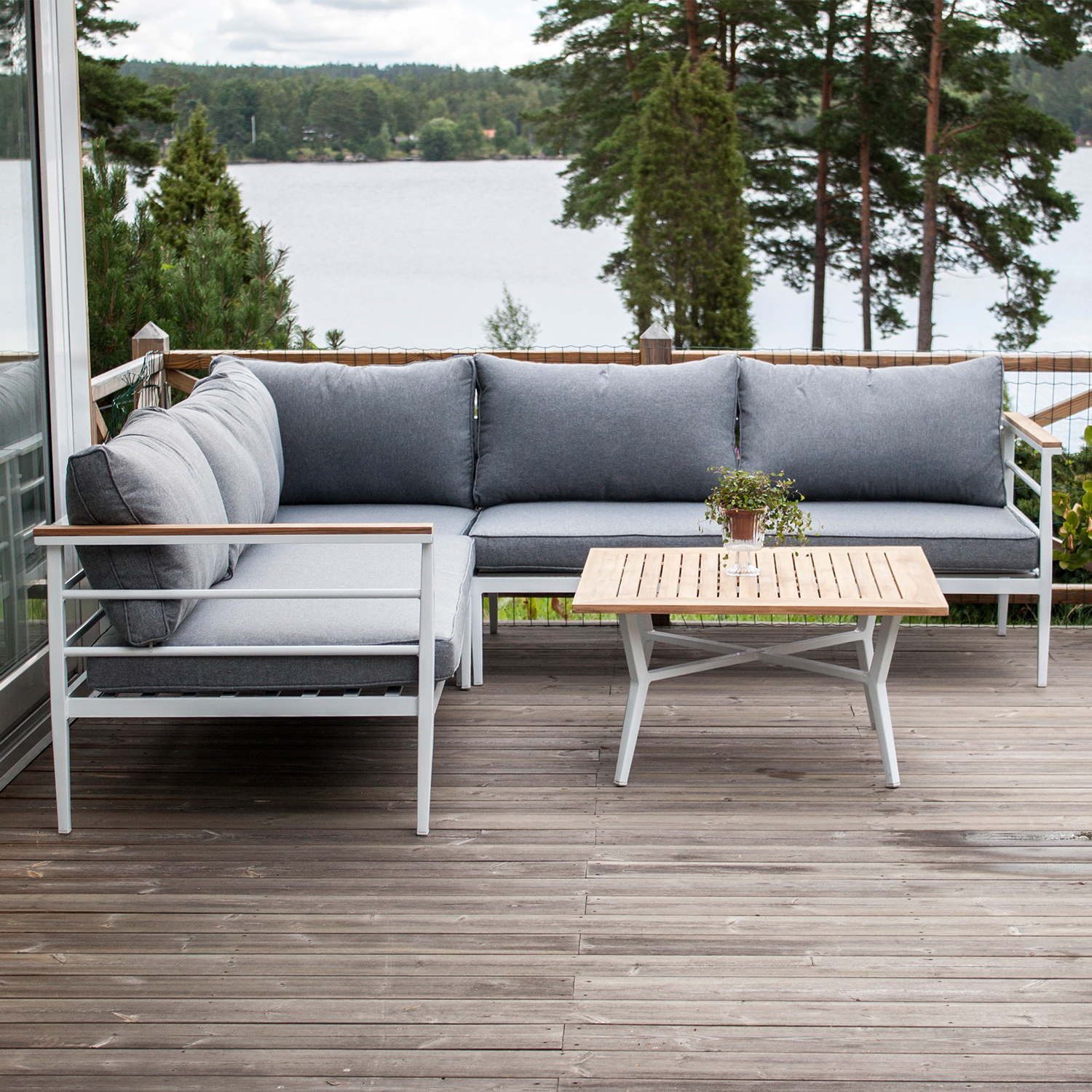 Hjørnesofa Venture Home Mexico Utendørs Utendørs