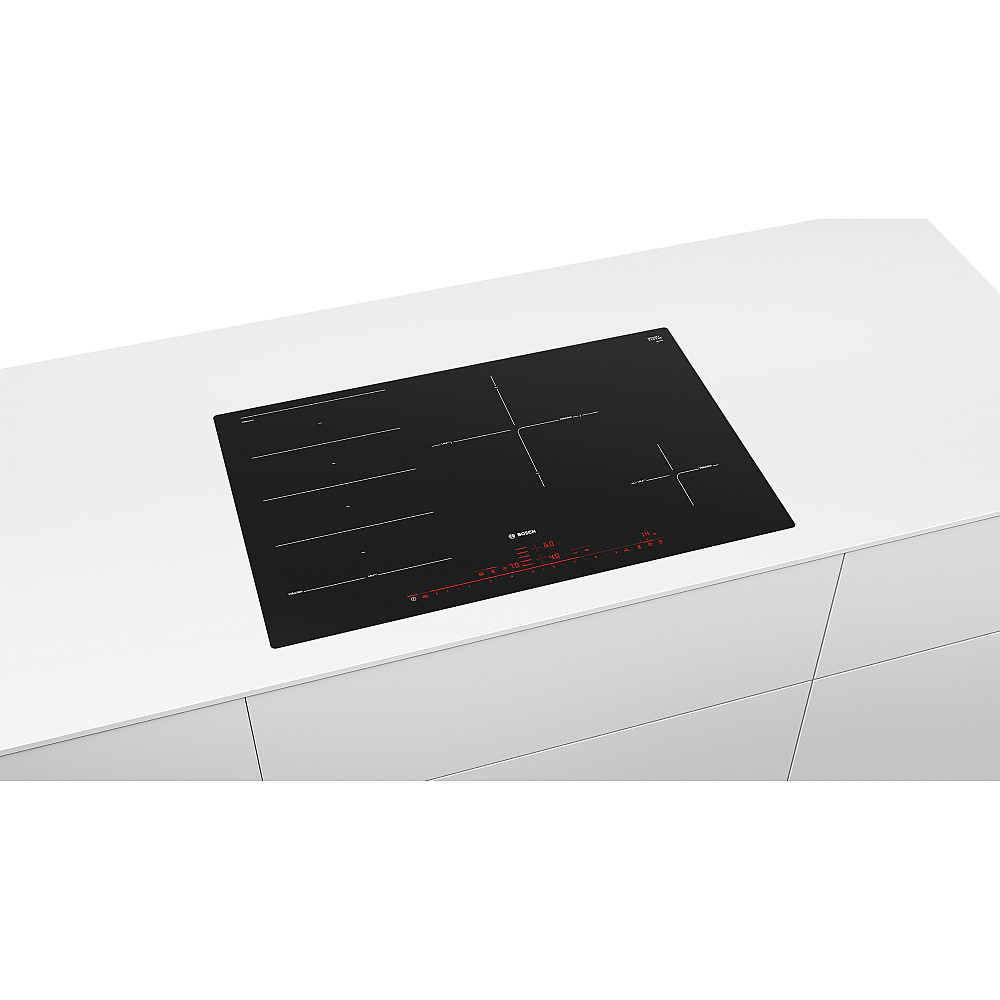 Induksjonstopp Bosch Serie 8 PXE801DC1E Sort 80cm flexzoner