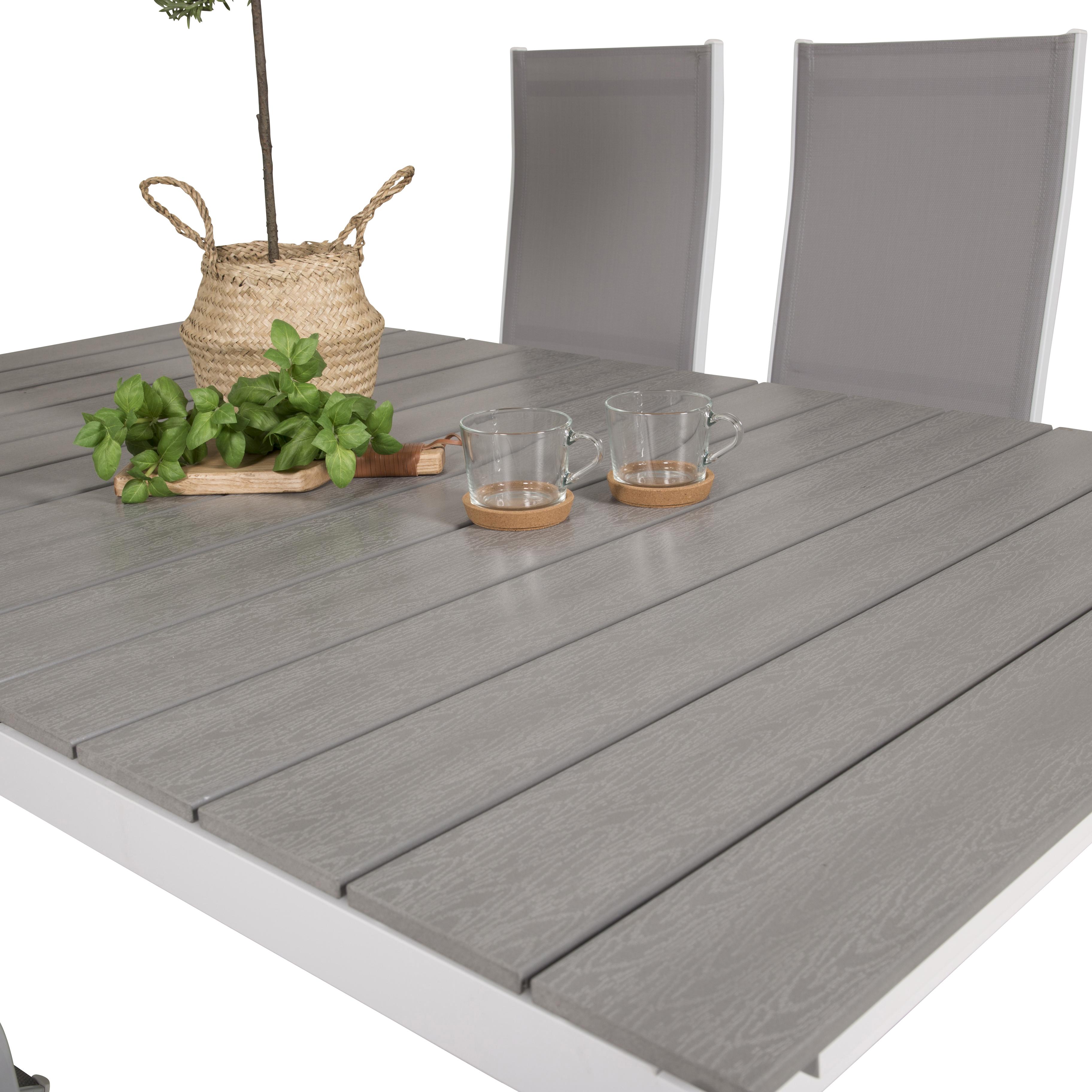 Spisegruppe Venture Home Lova 160/240 med 6 Copacabana Stoler