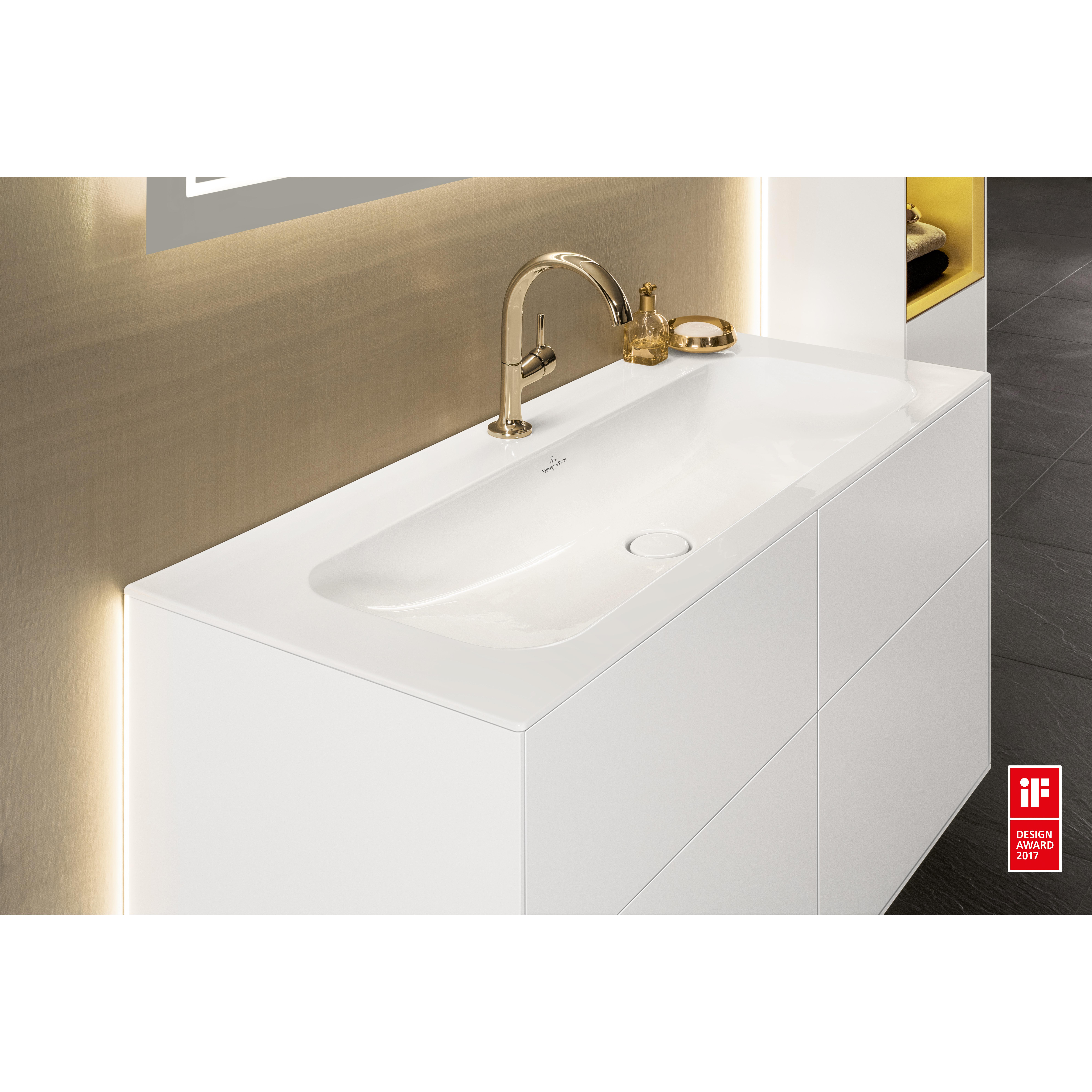 Tvättställsskåp Villeroy & Boch Finion med 4 Lådor för Inbyggt Tvättställ