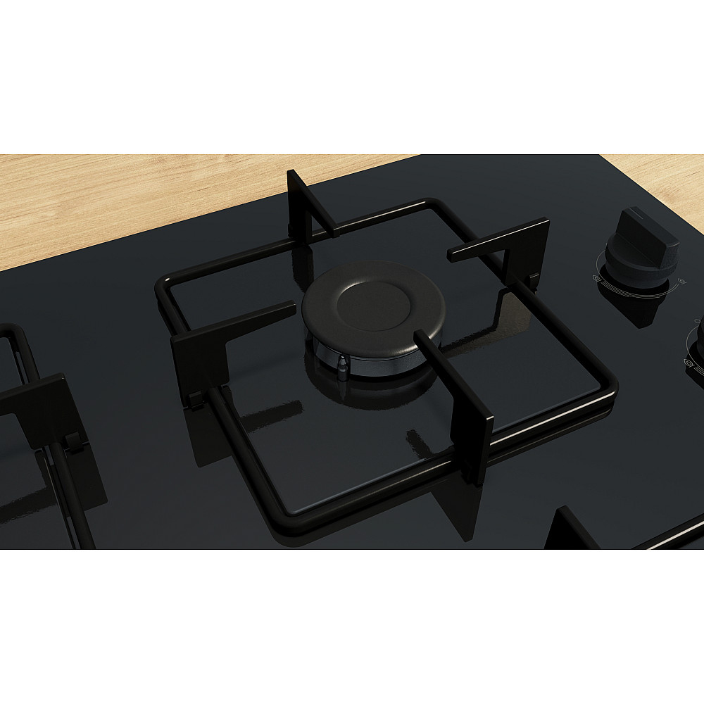 Gasskomfyr Bosch Serie 2 POH6B6K30 Sort 60 cm