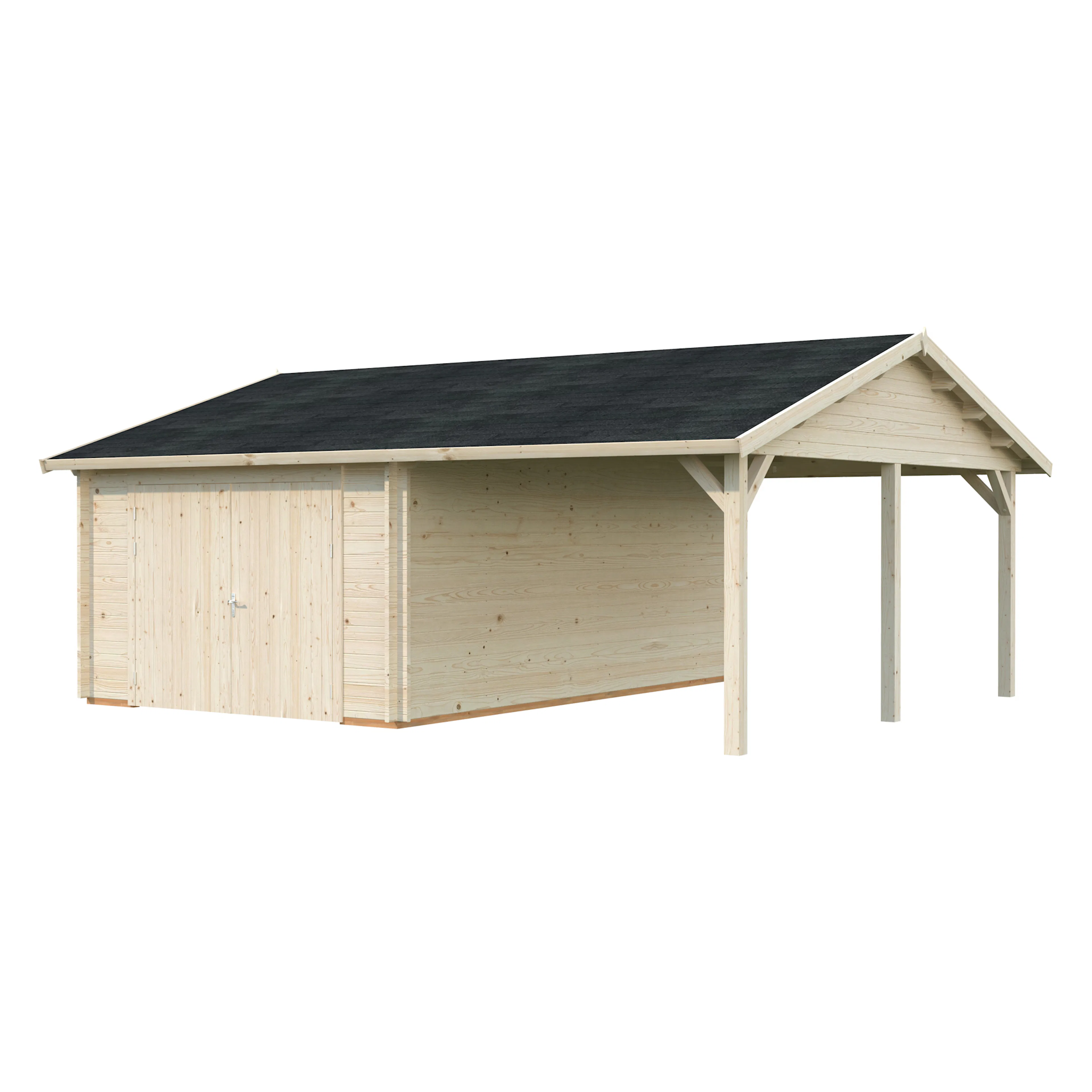 Roger 19,0+16,2 m2 med dobbel treport Ubehandlet
