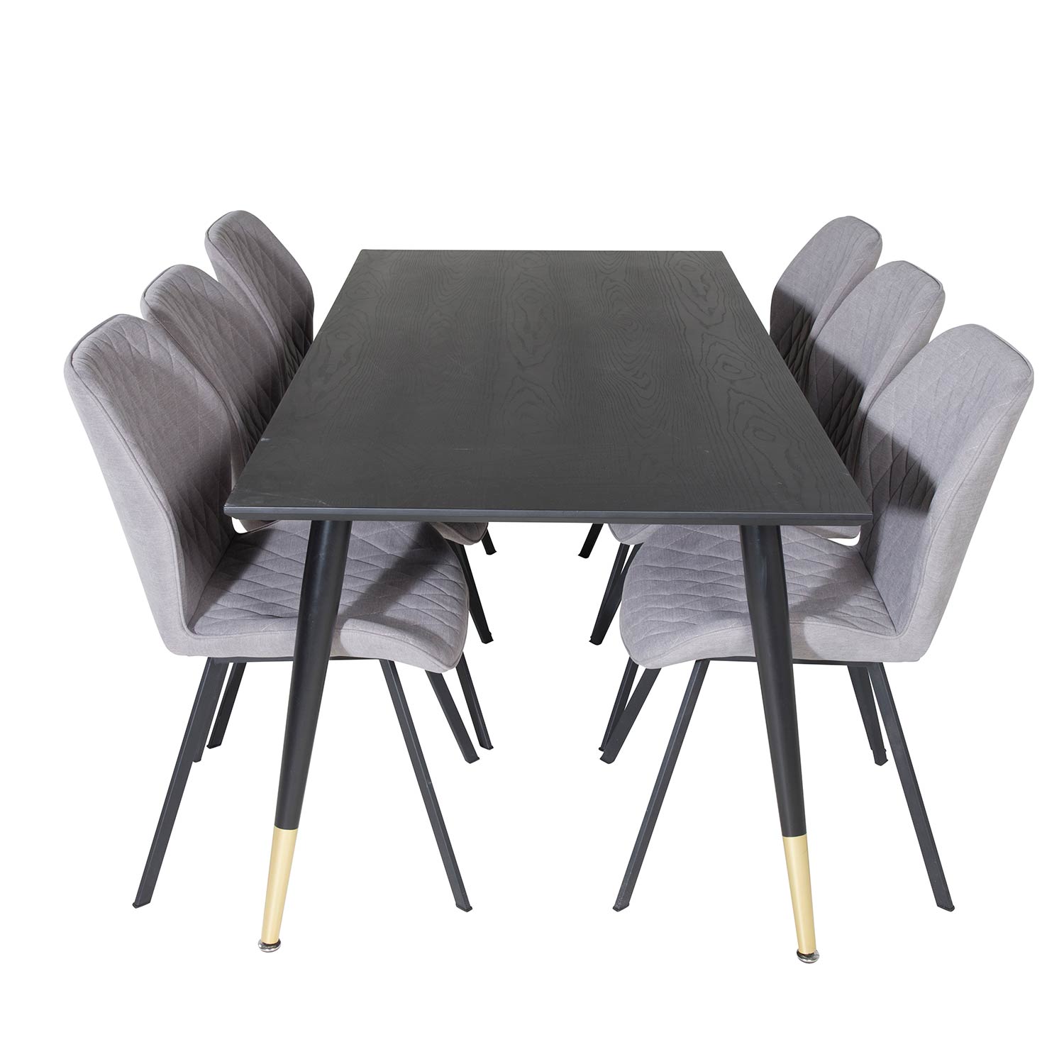 Spisegruppe Venture Home Dipp med 6 Gemma Stoler