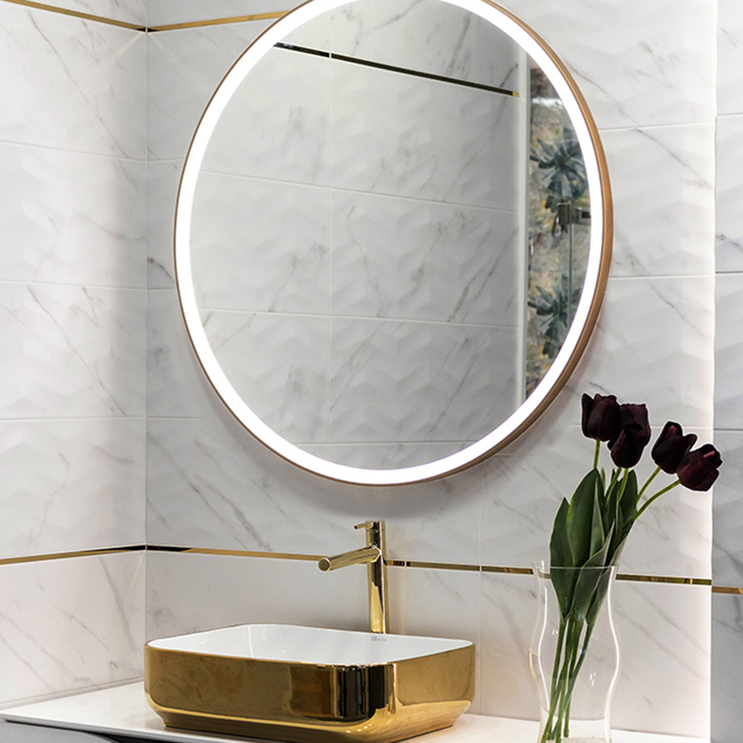 Speil Vidi Soft LUX med LED-belysning