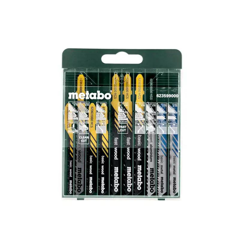 Stikksagblader Metabo Sortiment 10 deler