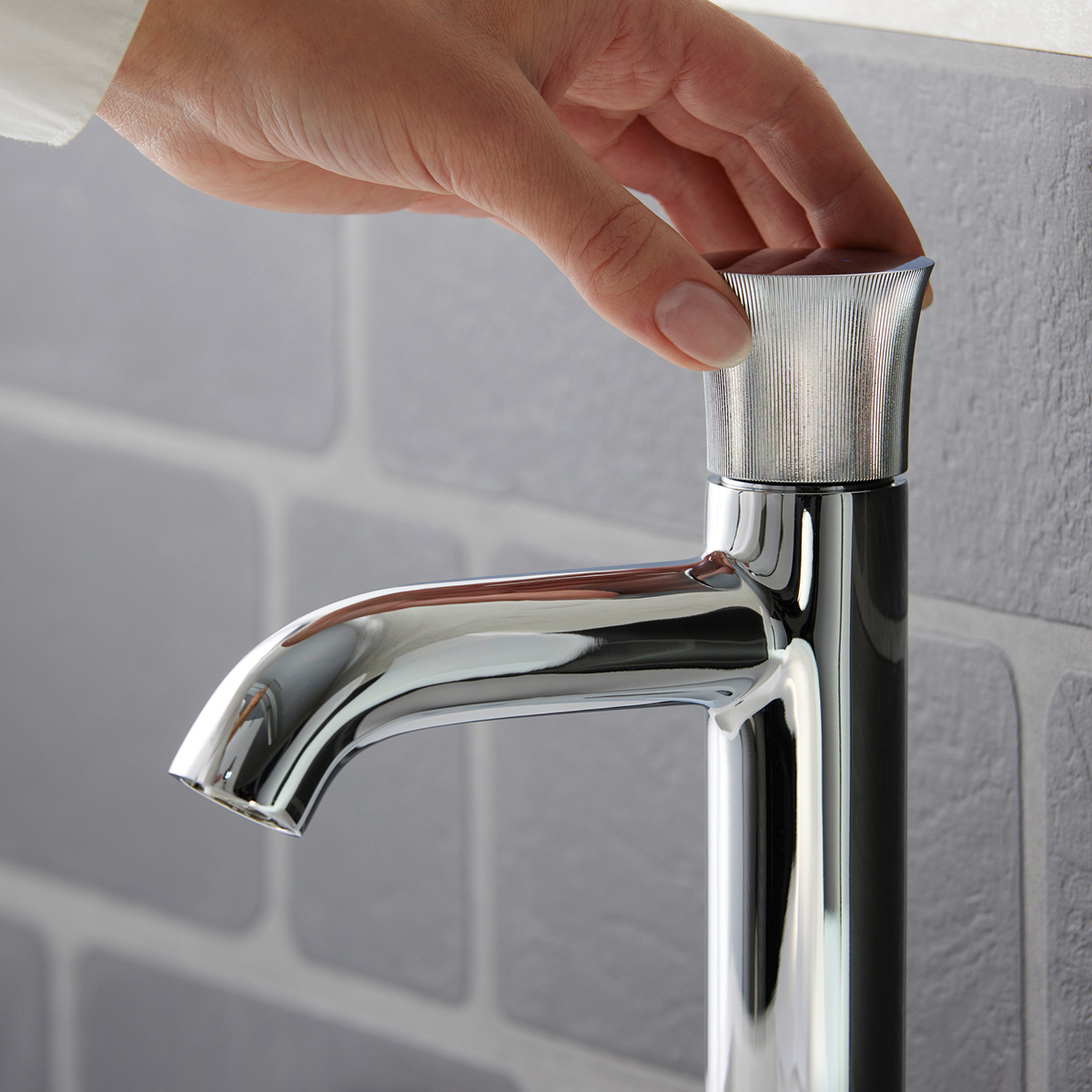 Tvättställsblandare Duravit White Tulip Hög